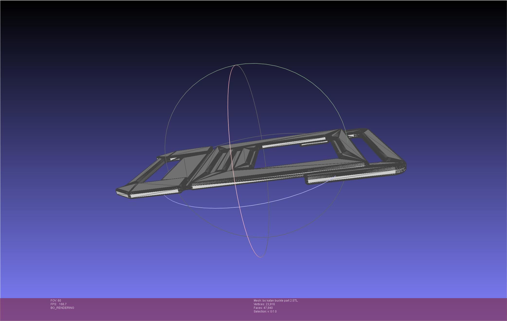 Star Wars The Mandalorian Bo Katan Belt Cover 3D print model_66