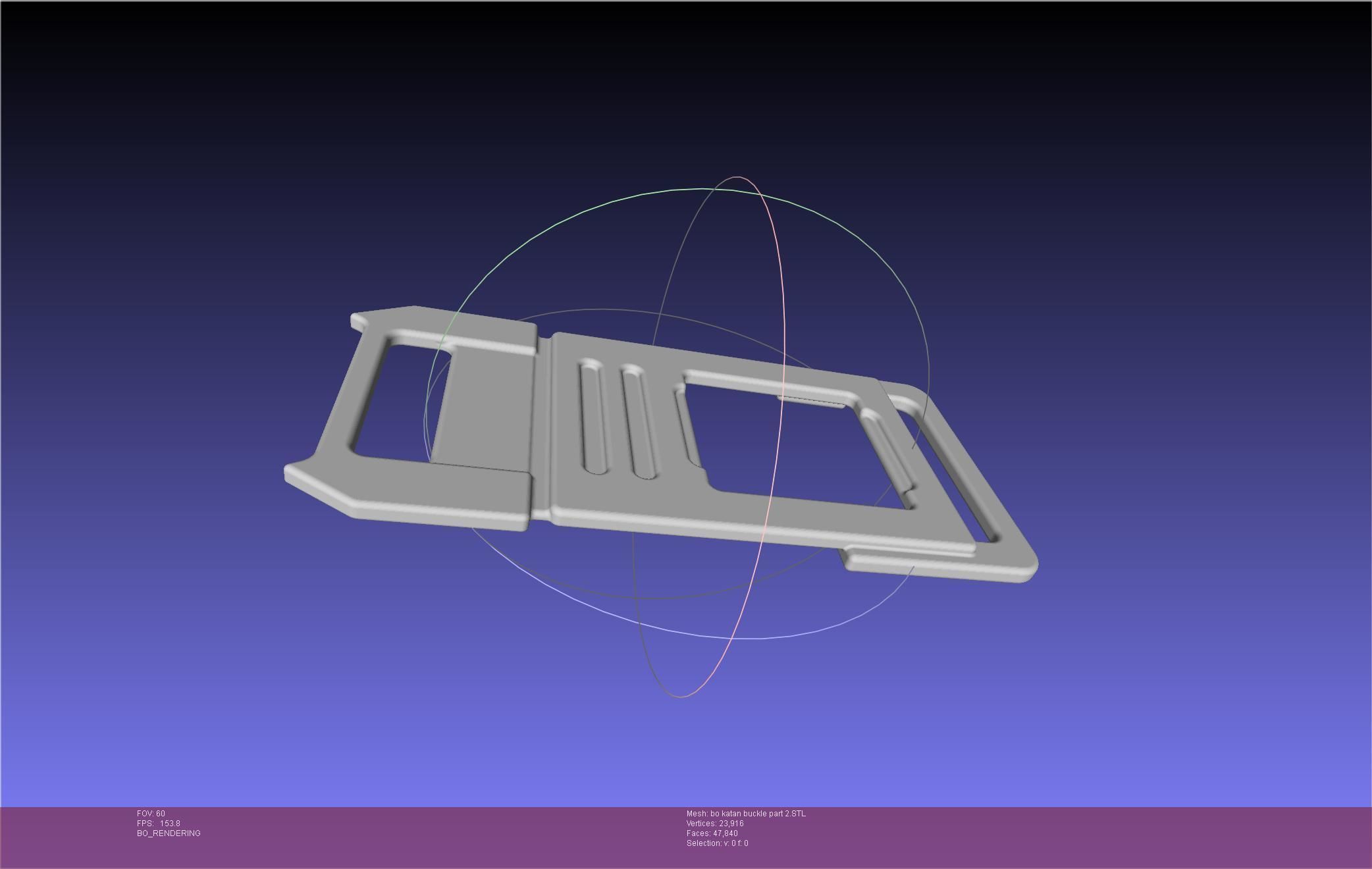 Star Wars The Mandalorian Bo Katan Belt Cover 3D print model_73