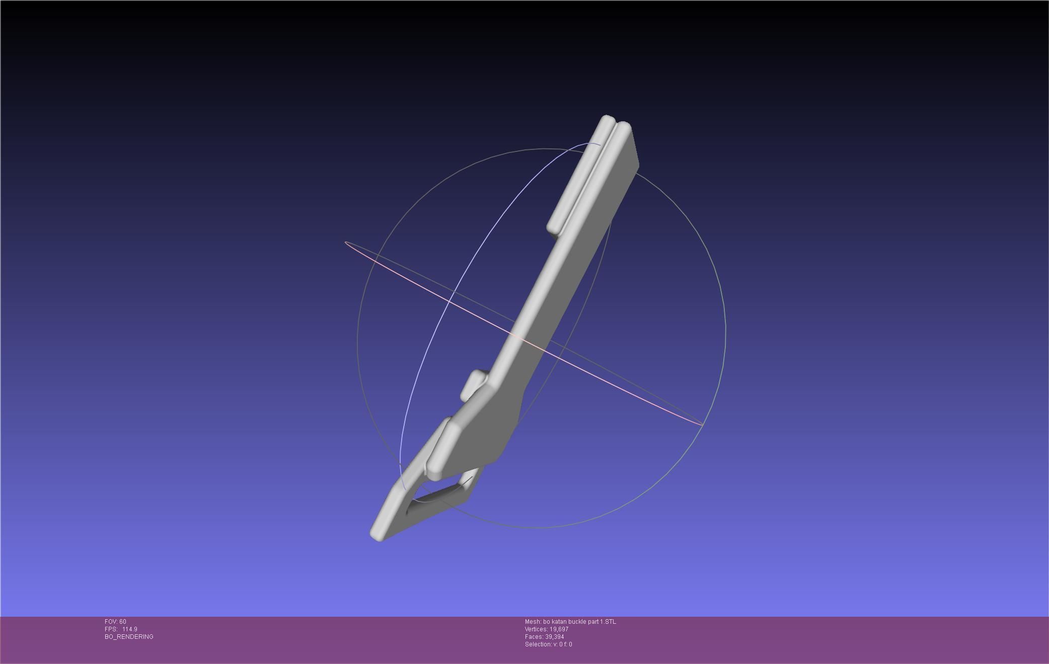 Star Wars The Mandalorian Bo Katan Belt Cover 3D print model_44