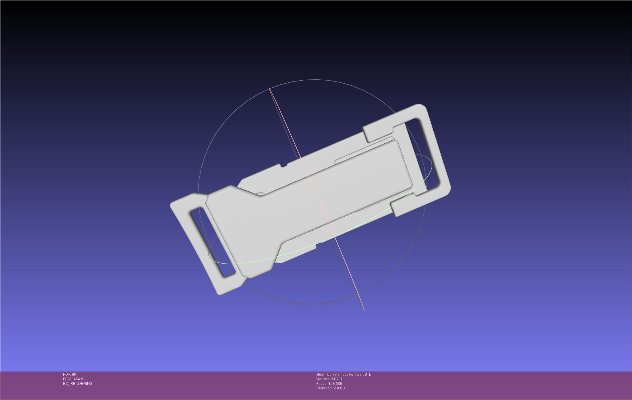 Star Wars The Mandalorian Bo Katan Belt Cover 3D print model_12