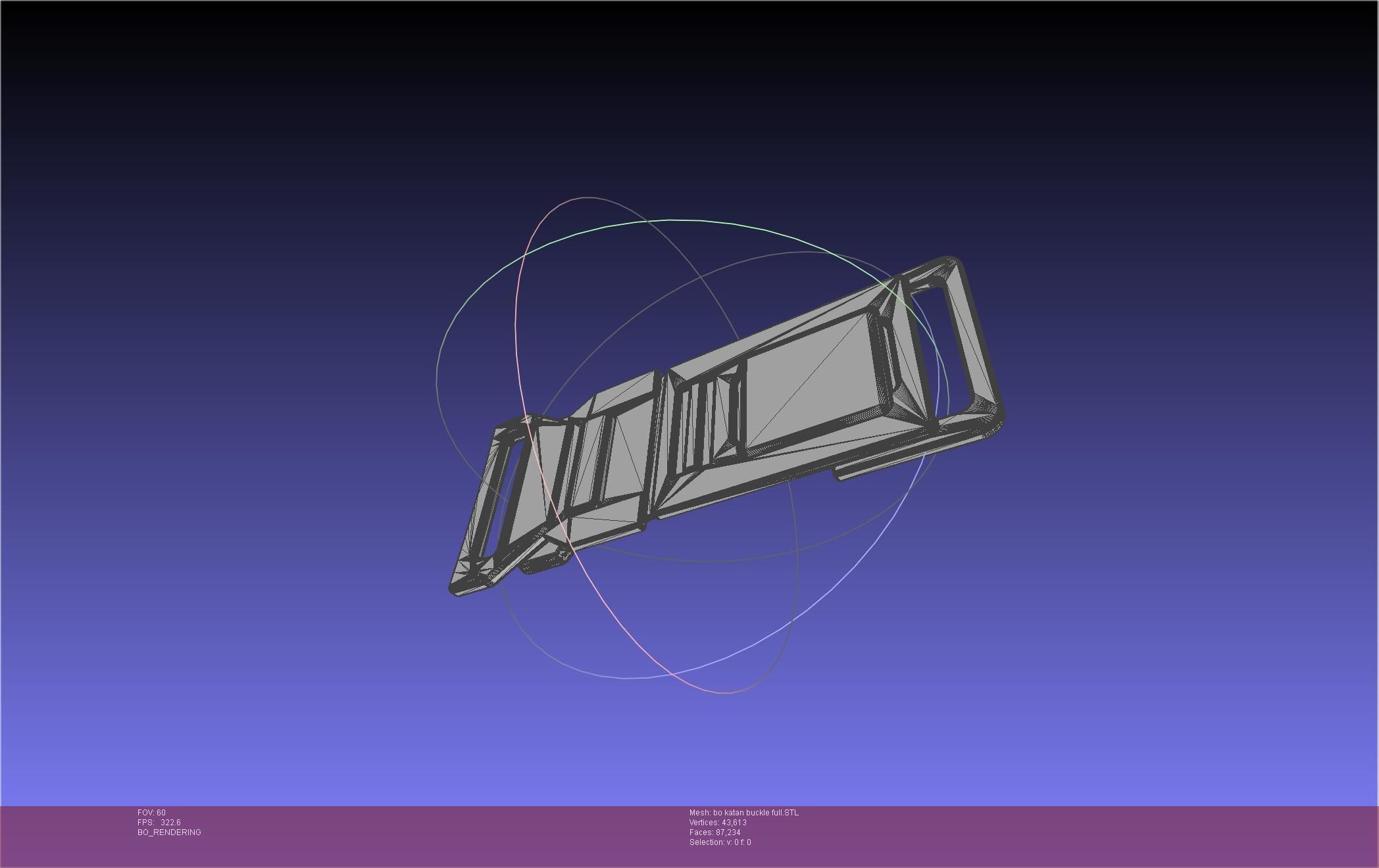 Star Wars The Mandalorian Bo Katan Belt Cover 3D print model_86