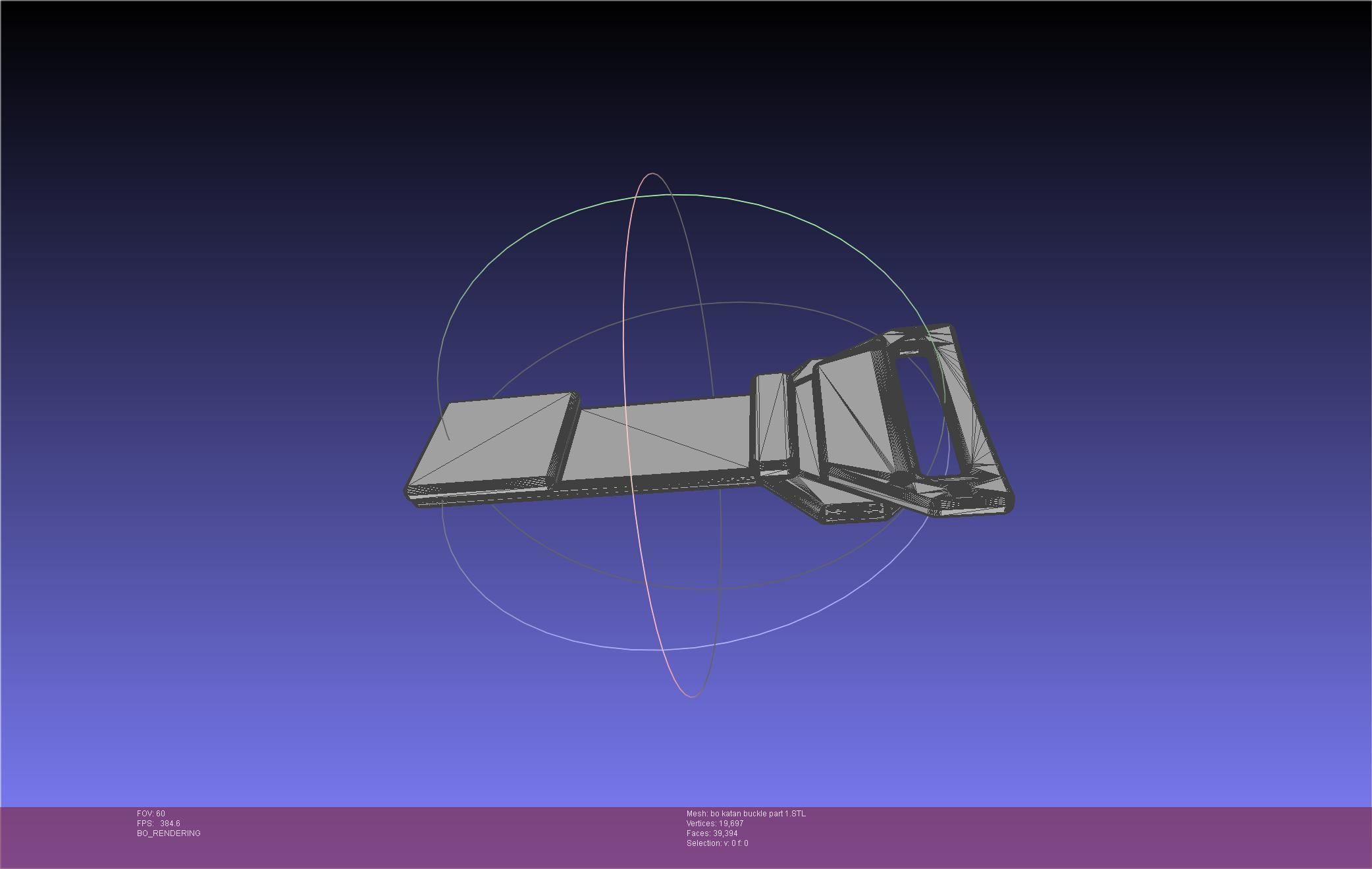 Star Wars The Mandalorian Bo Katan Belt Cover 3D print model_47