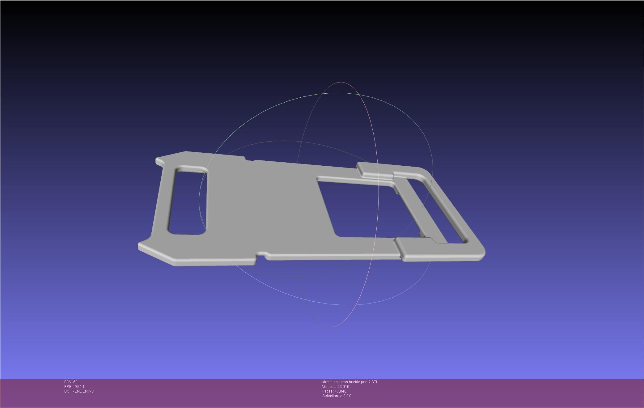 Star Wars The Mandalorian Bo Katan Belt Cover 3D print model_77