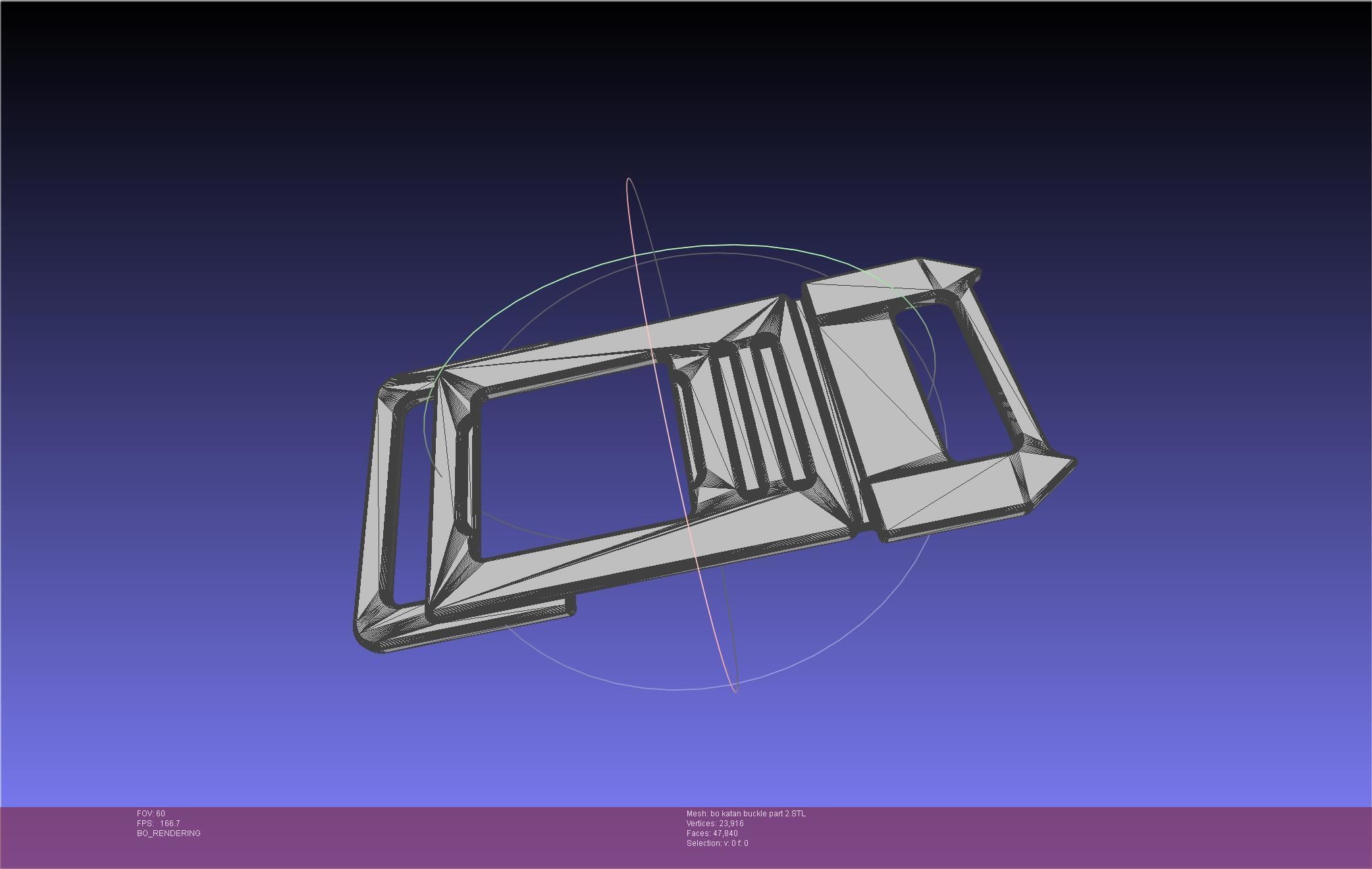 Star Wars The Mandalorian Bo Katan Belt Cover 3D print model_63