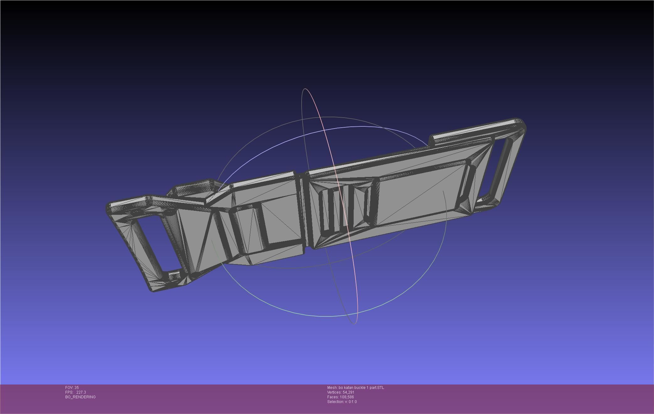 Star Wars The Mandalorian Bo Katan Belt Cover 3D print model_33