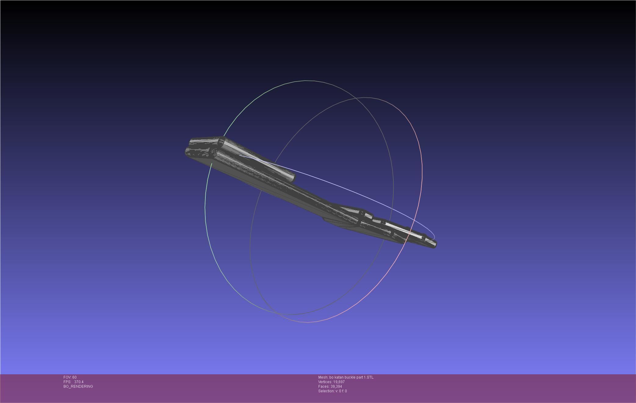 Star Wars The Mandalorian Bo Katan Belt Cover 3D print model_48