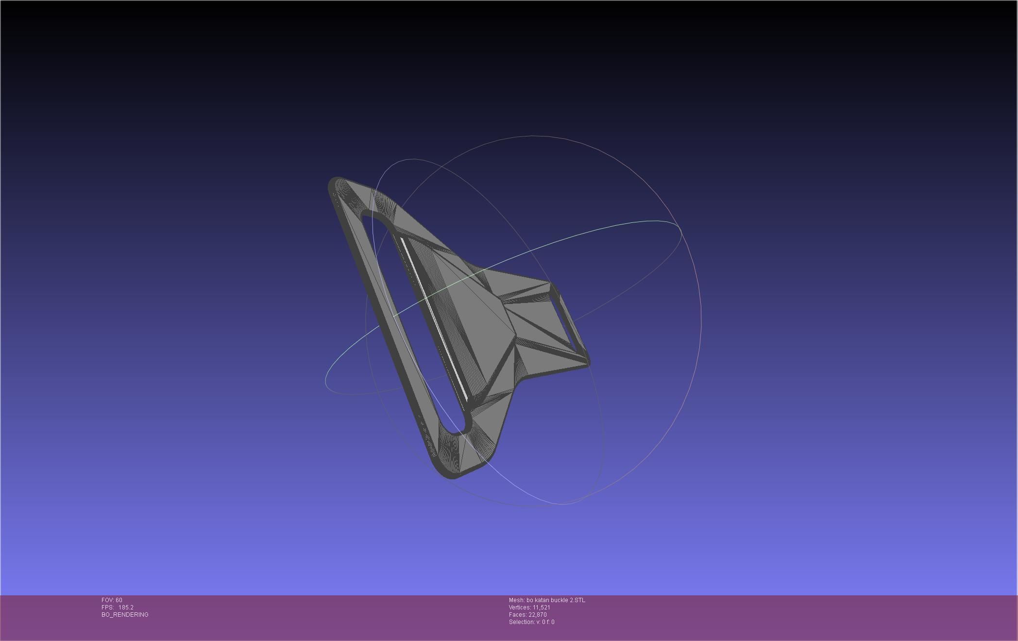 Star Wars The Mandalorian Bo Katan Belt Cover 3D print model_93