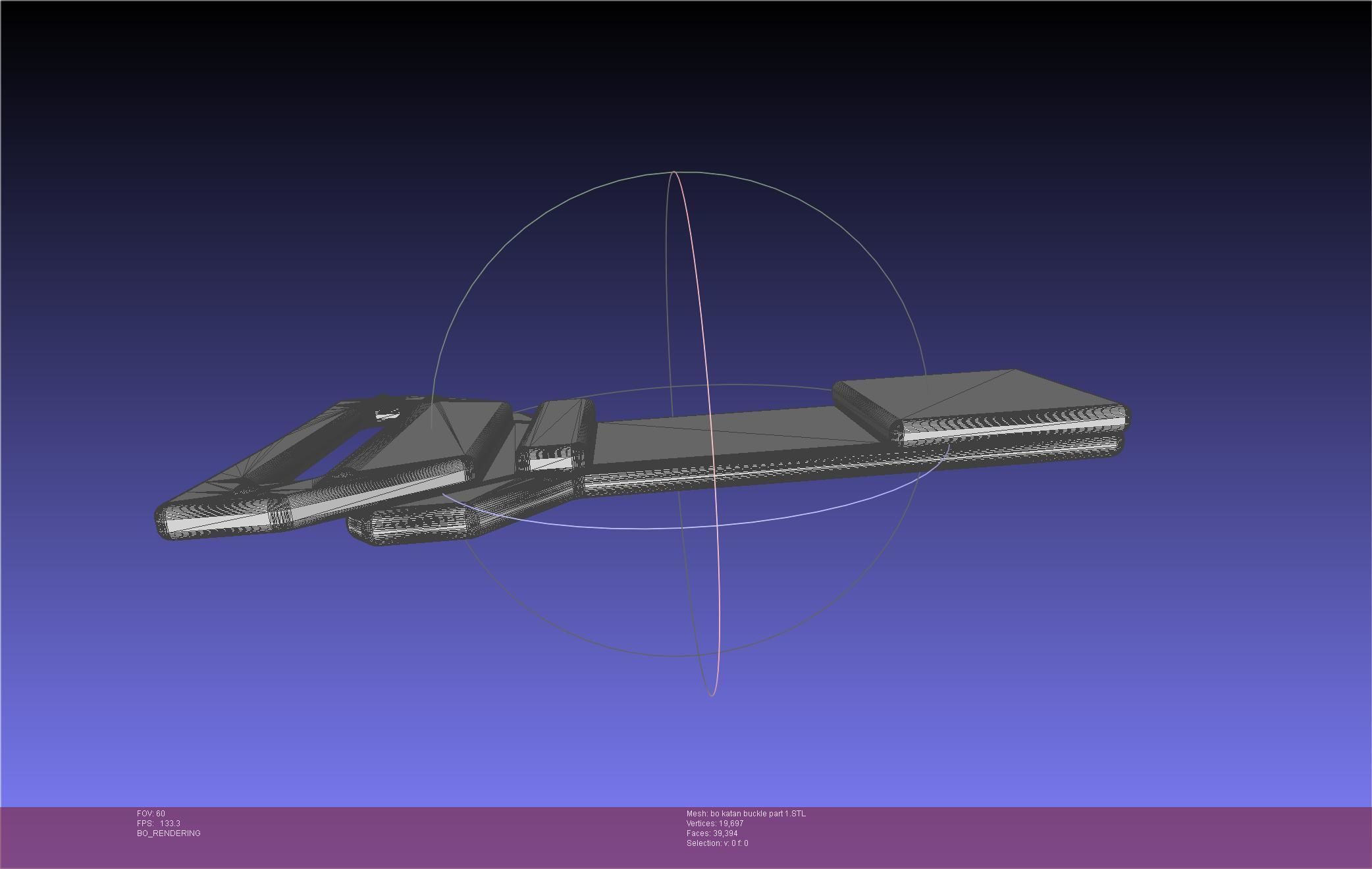 Star Wars The Mandalorian Bo Katan Belt Cover 3D print model_53