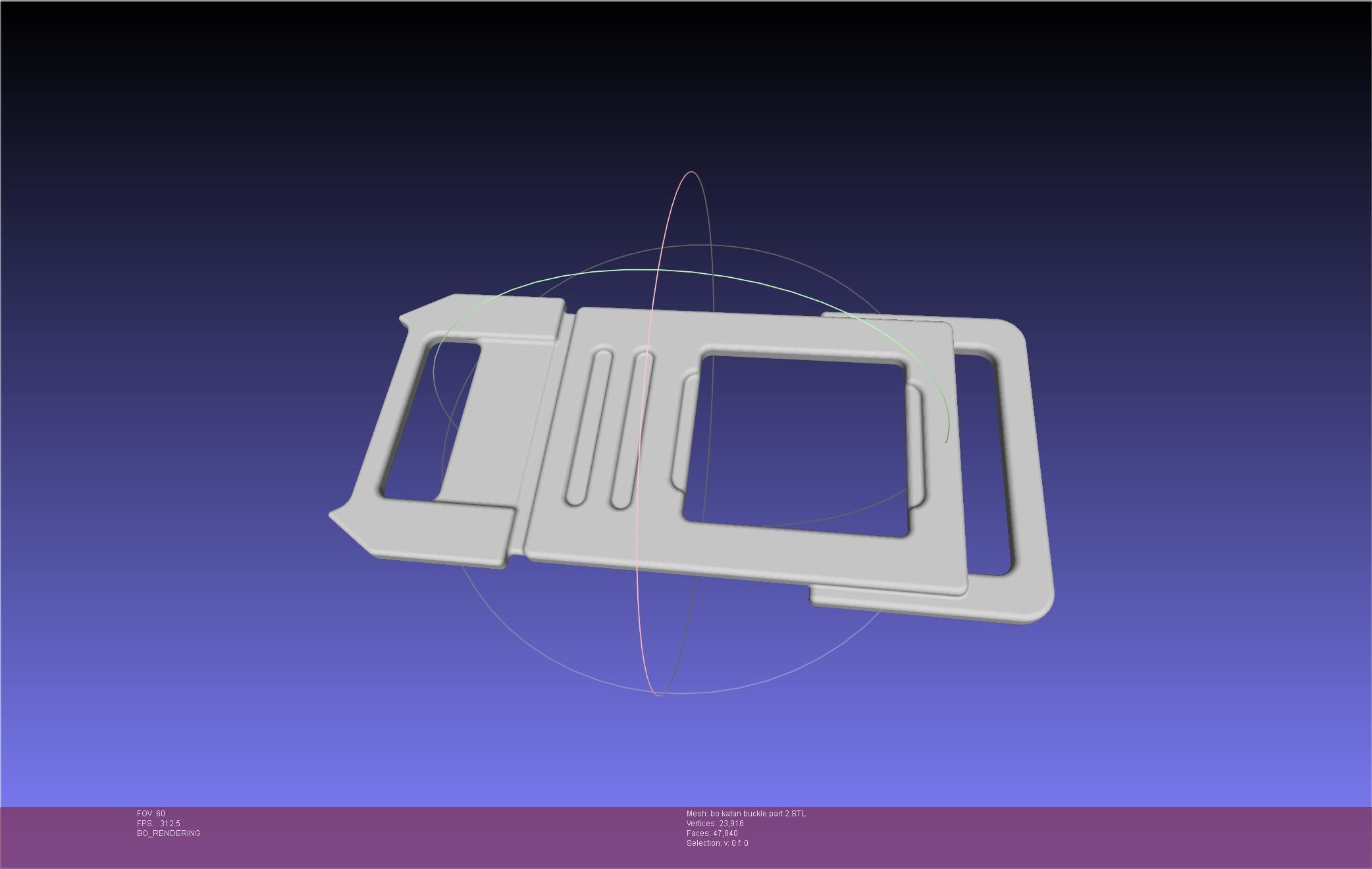 Star Wars The Mandalorian Bo Katan Belt Cover 3D print model_72