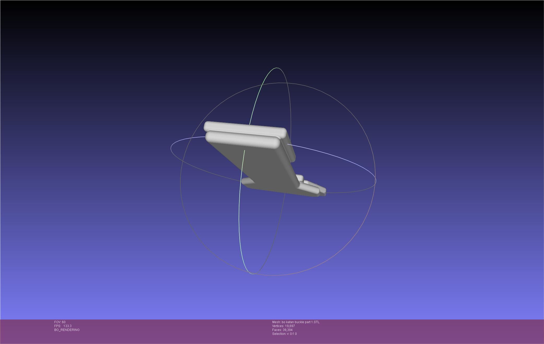 Star Wars The Mandalorian Bo Katan Belt Cover 3D print model_42