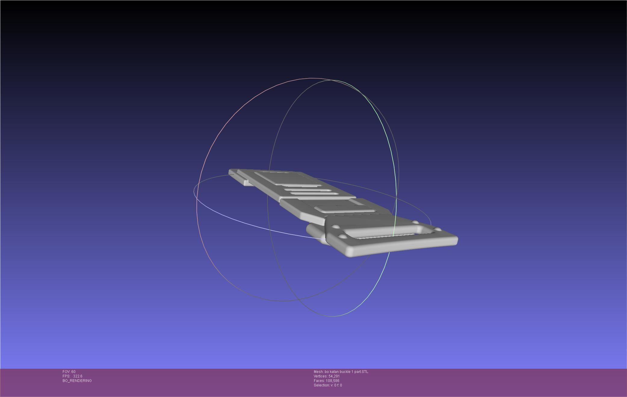 Star Wars The Mandalorian Bo Katan Belt Cover 3D print model_4