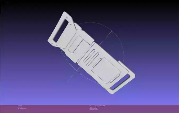 Star Wars The Mandalorian Bo Katan Belt Cover 3D print model