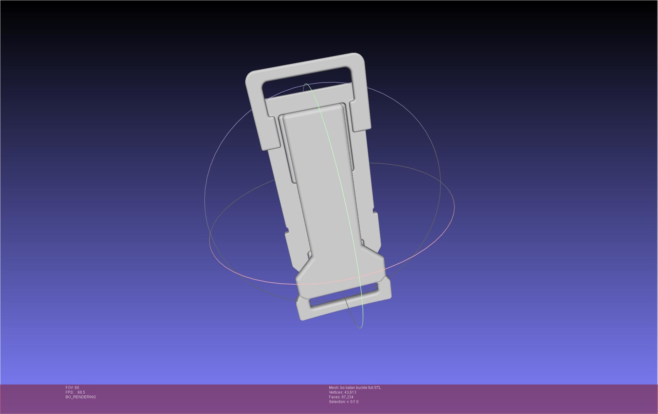 Star Wars The Mandalorian Bo Katan Belt Cover 3D print model_84