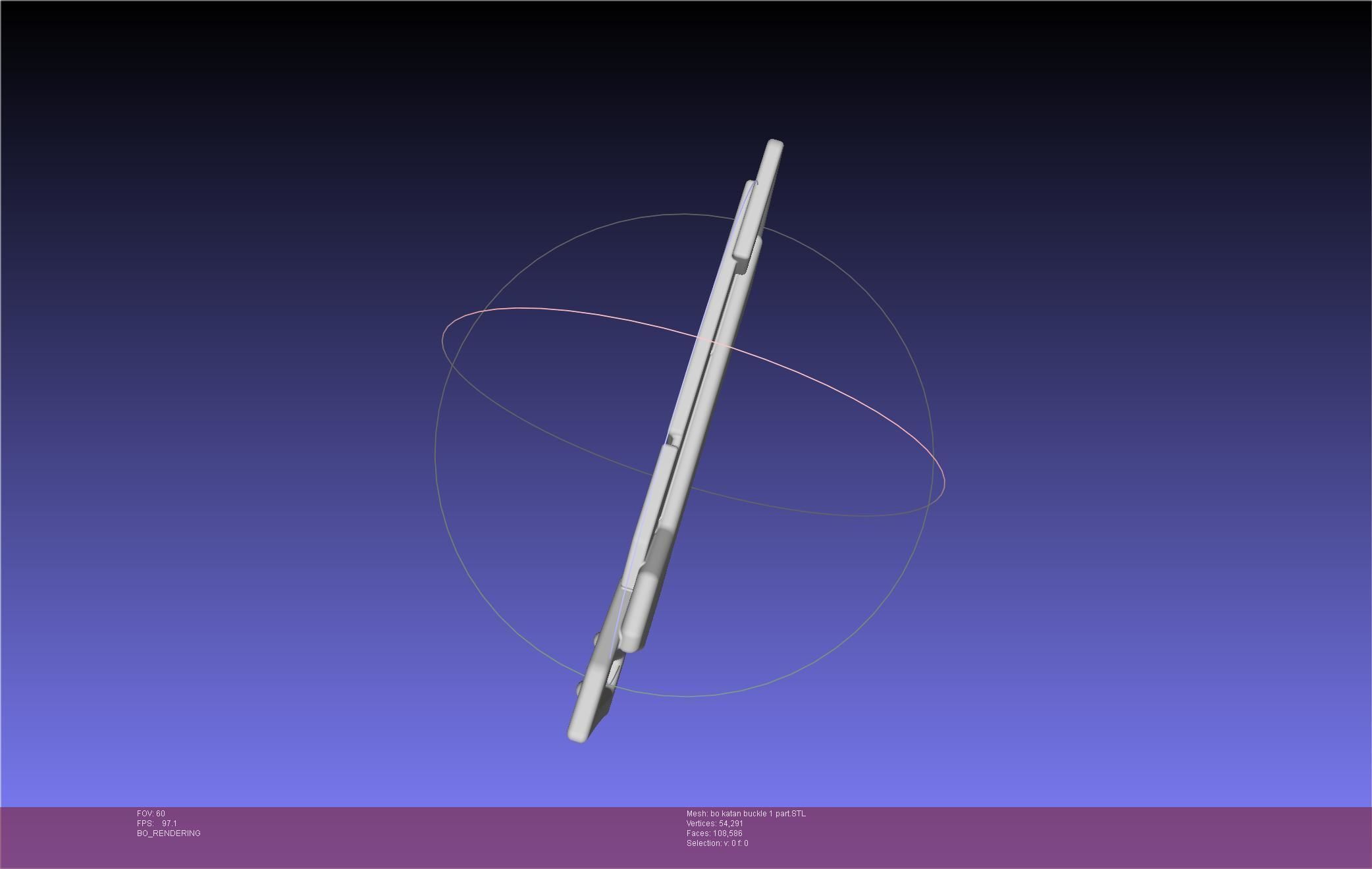 Star Wars The Mandalorian Bo Katan Belt Cover 3D print model_17