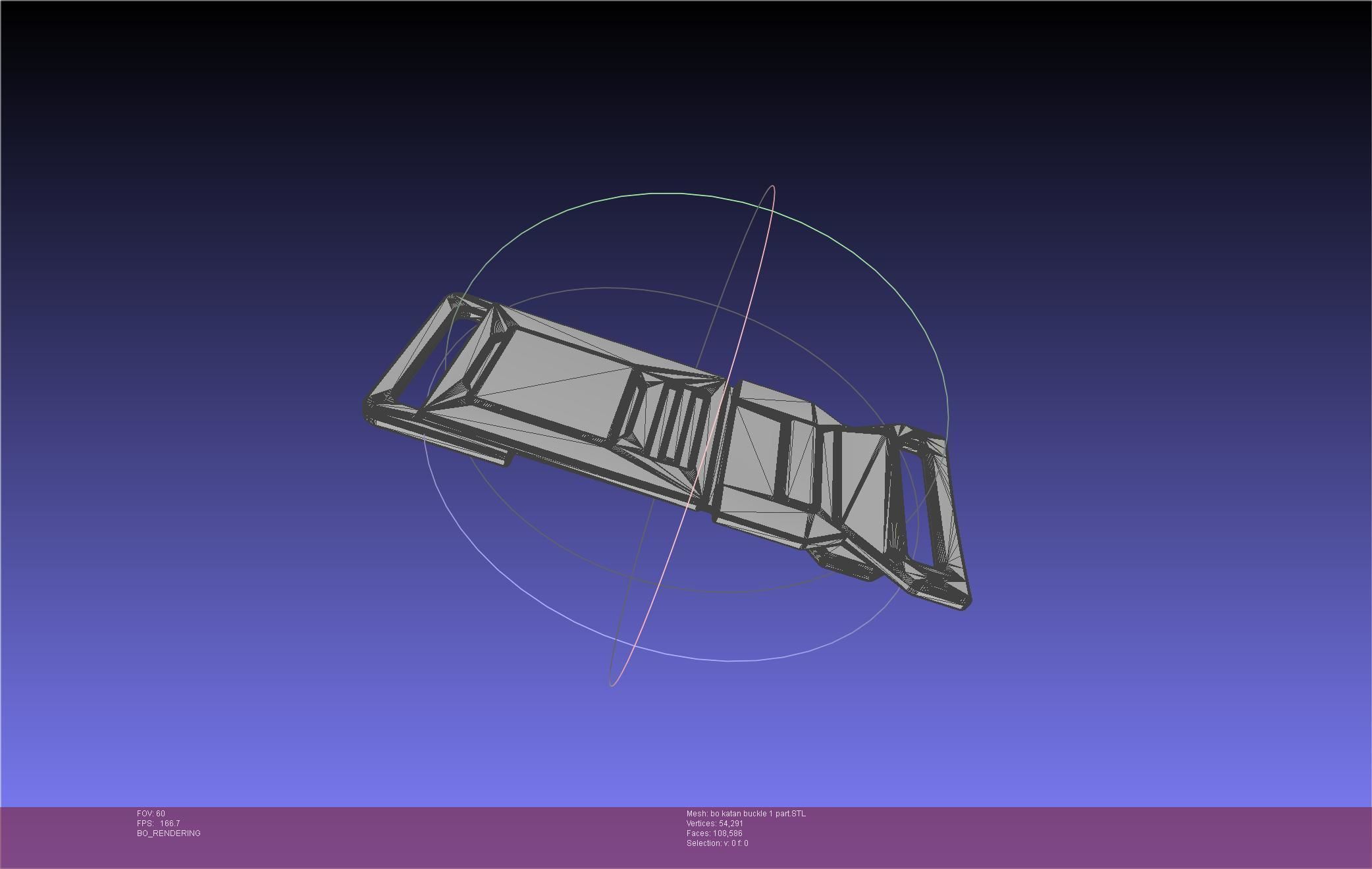 Star Wars The Mandalorian Bo Katan Belt Cover 3D print model_19