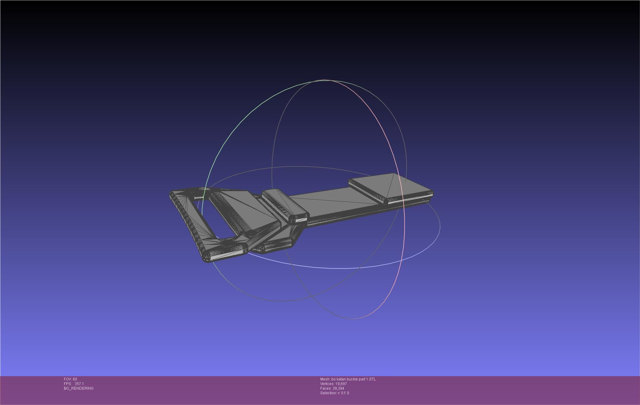 Star Wars The Mandalorian Bo Katan Belt Cover 3D print model_51