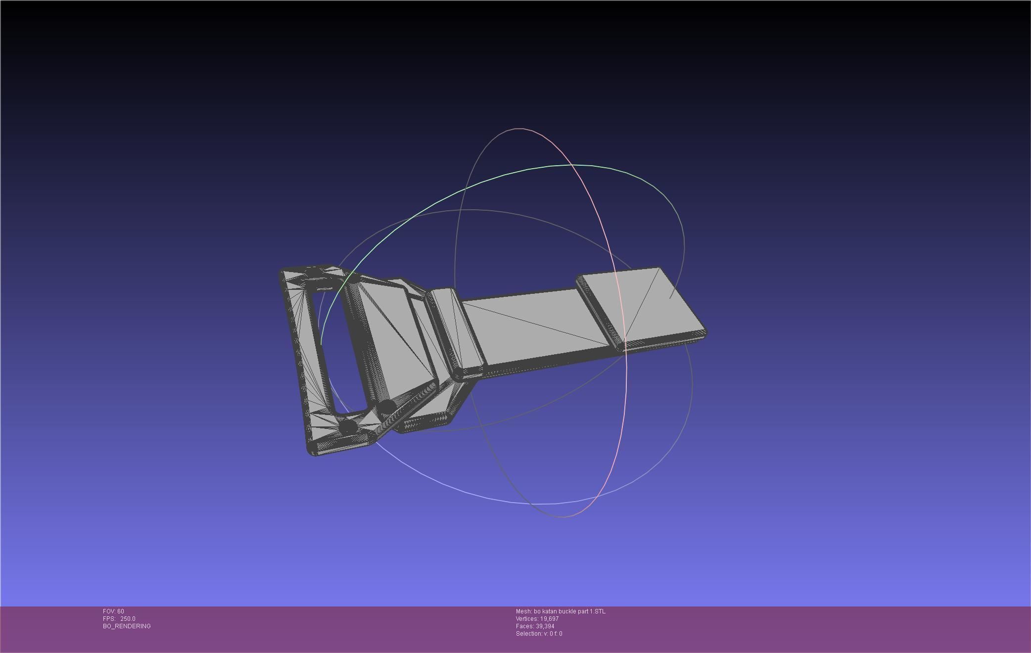 Star Wars The Mandalorian Bo Katan Belt Cover 3D print model_52