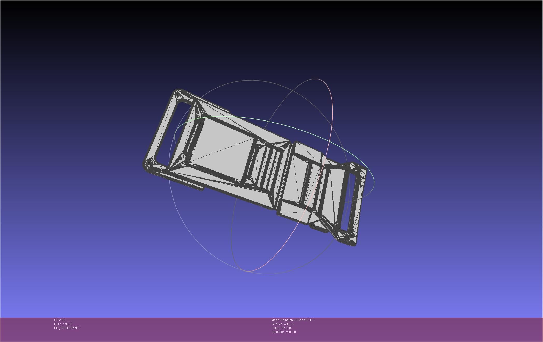 Star Wars The Mandalorian Bo Katan Belt Cover 3D print model_88