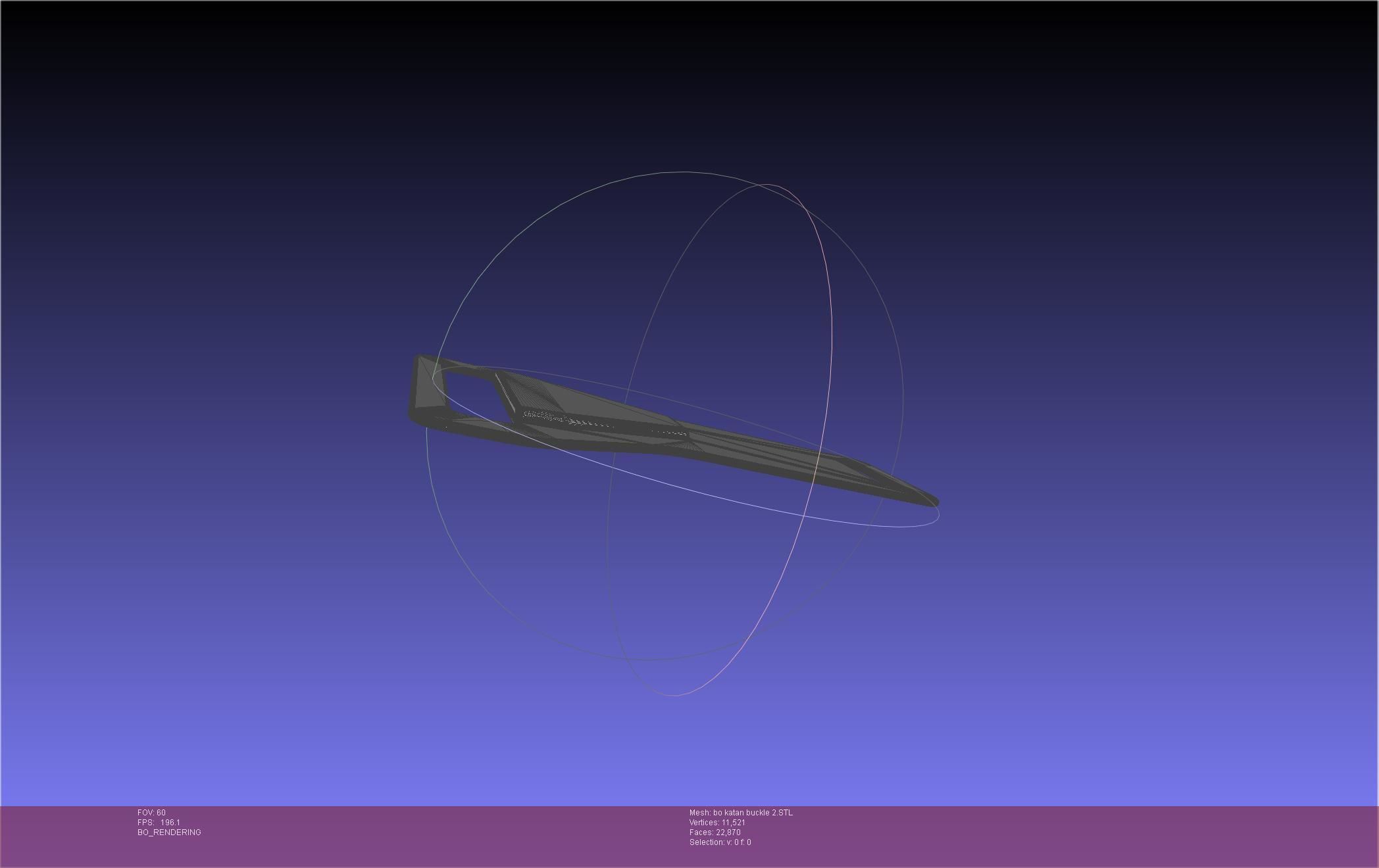 Star Wars The Mandalorian Bo Katan Belt Cover 3D print model_94