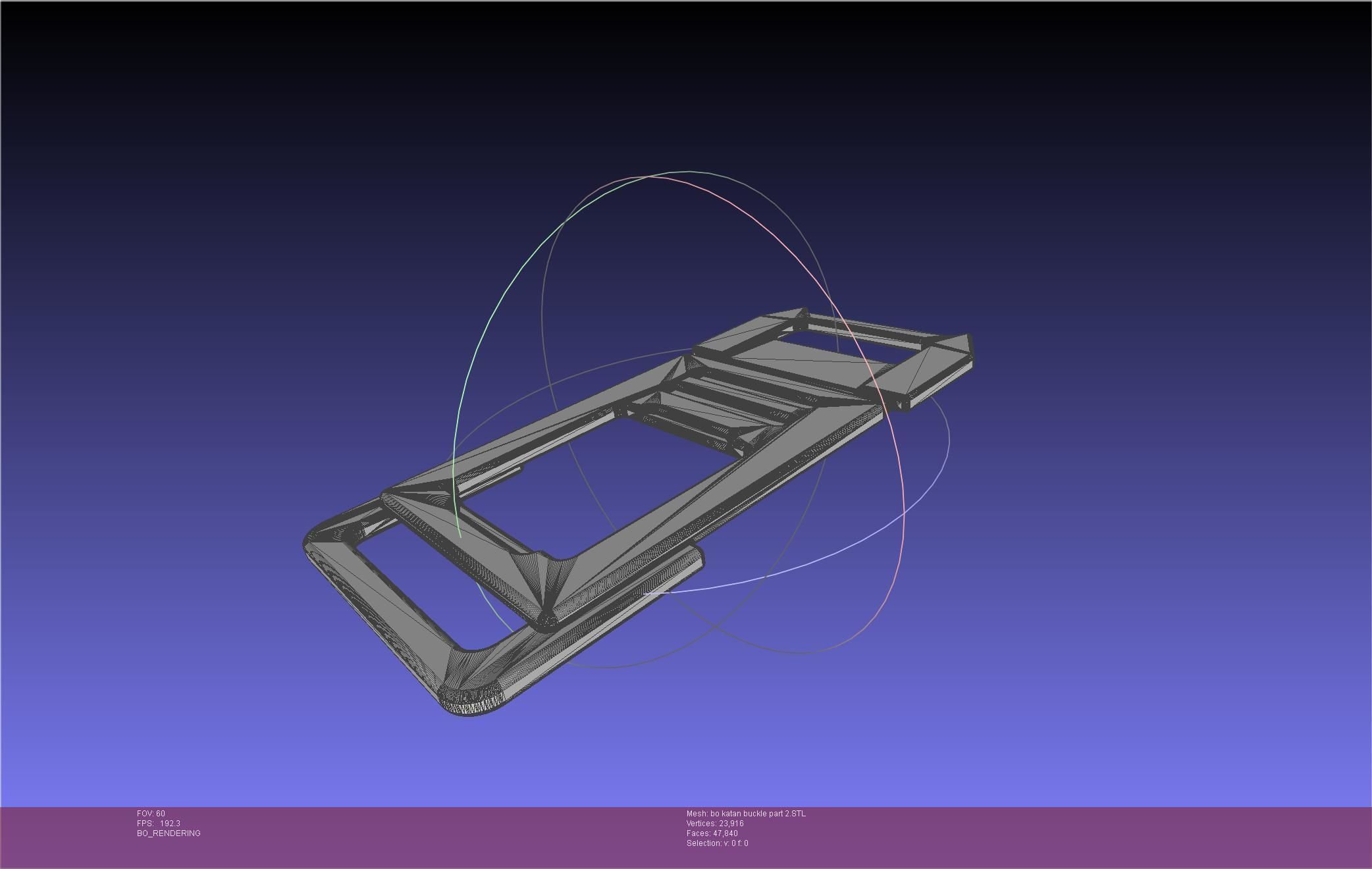 Star Wars The Mandalorian Bo Katan Belt Cover 3D print model_64