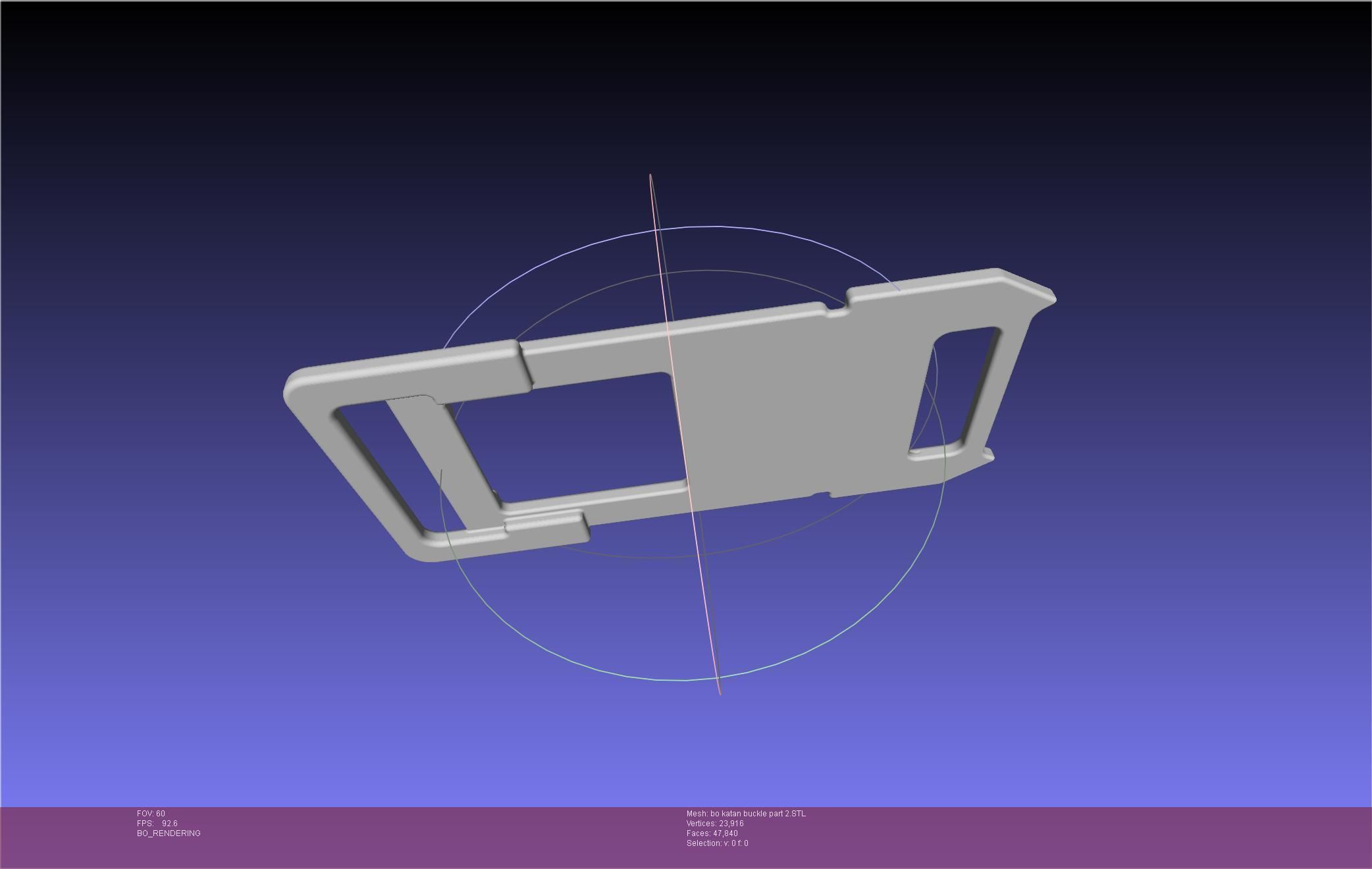 Star Wars The Mandalorian Bo Katan Belt Cover 3D print model_61