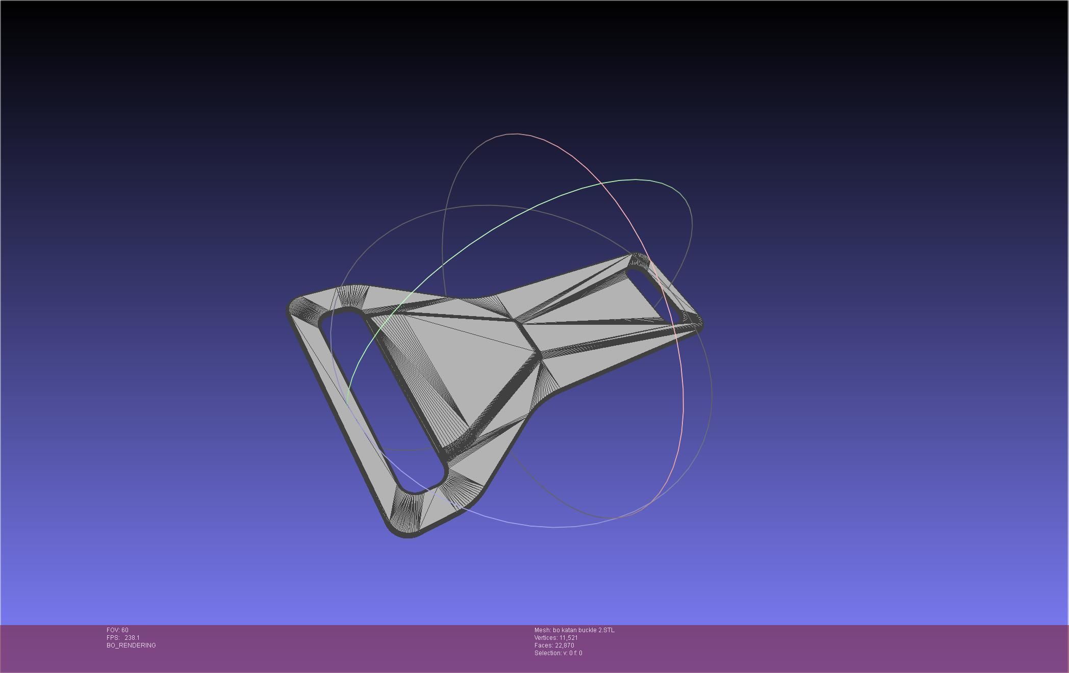 Star Wars The Mandalorian Bo Katan Belt Cover 3D print model_96