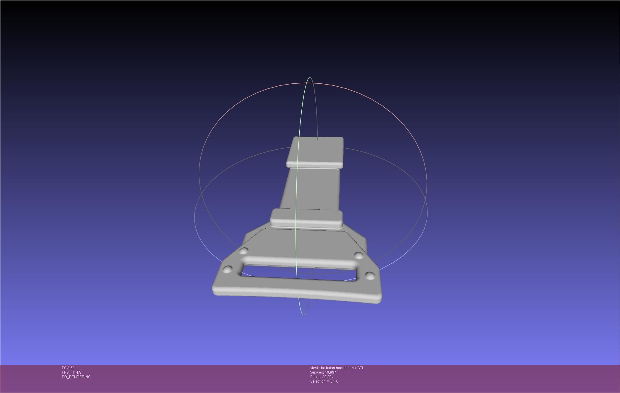 Star Wars The Mandalorian Bo Katan Belt Cover 3D print model_40