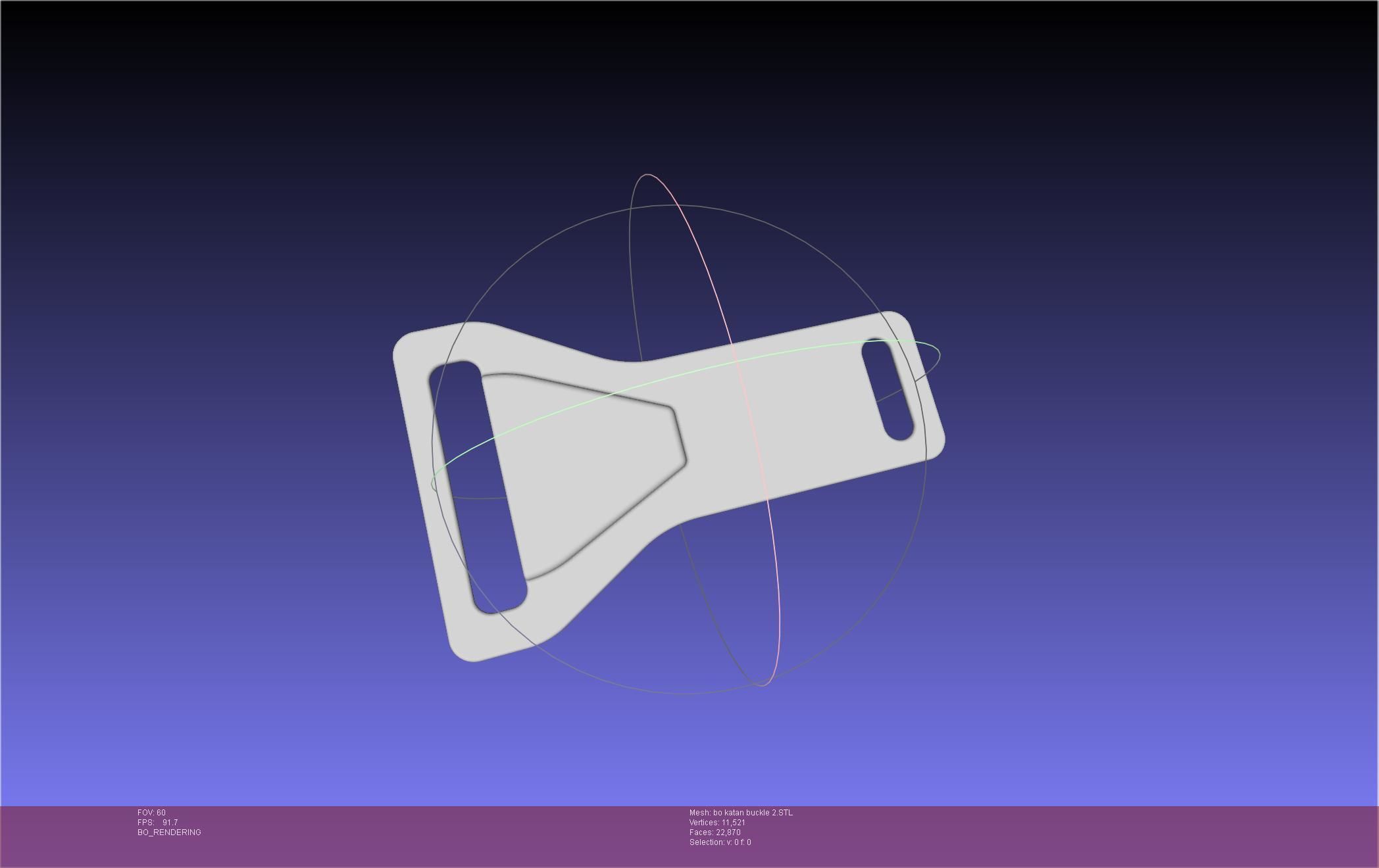 Star Wars The Mandalorian Bo Katan Belt Cover 3D print model_89