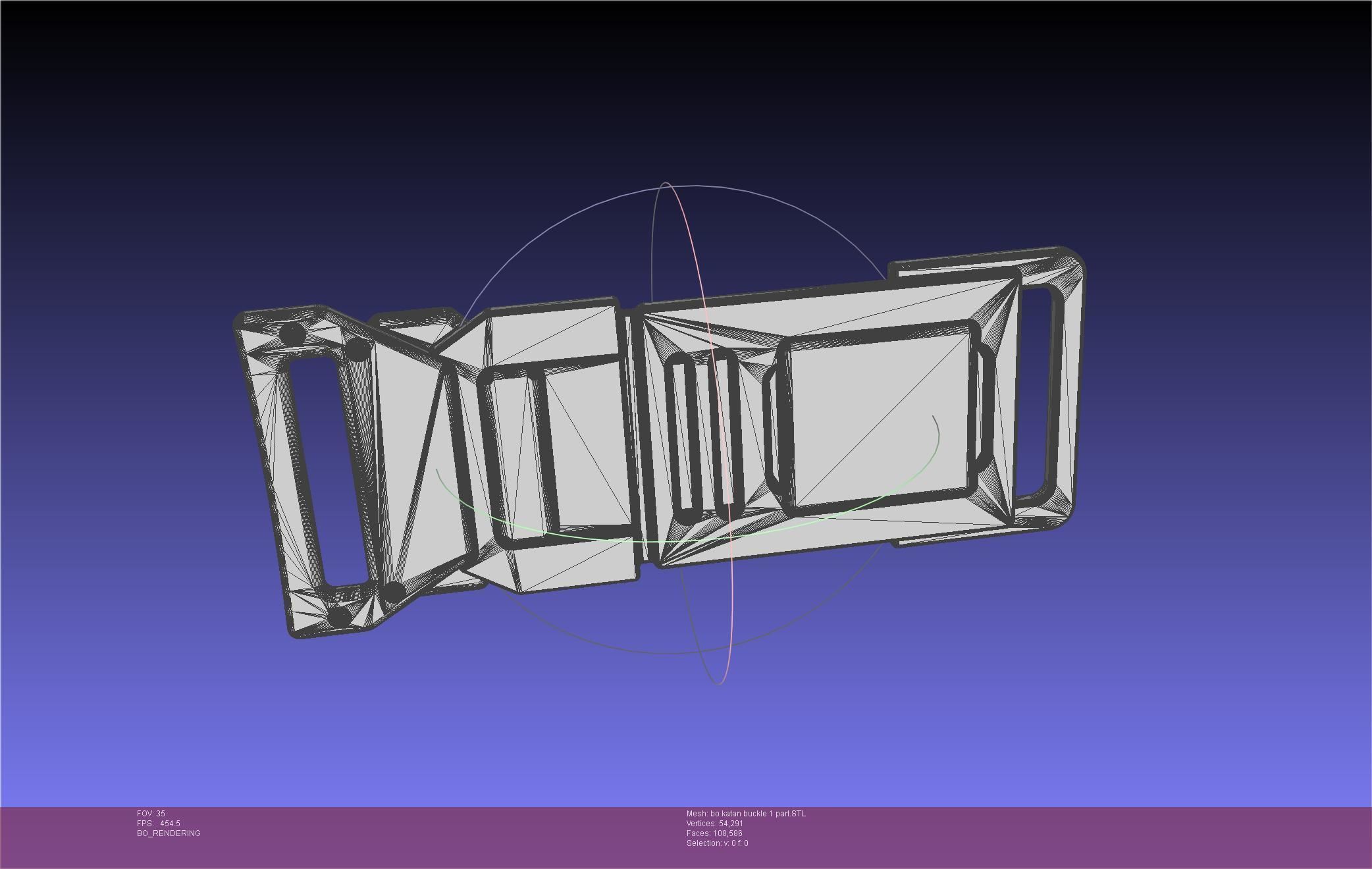Star Wars The Mandalorian Bo Katan Belt Cover 3D print model_32