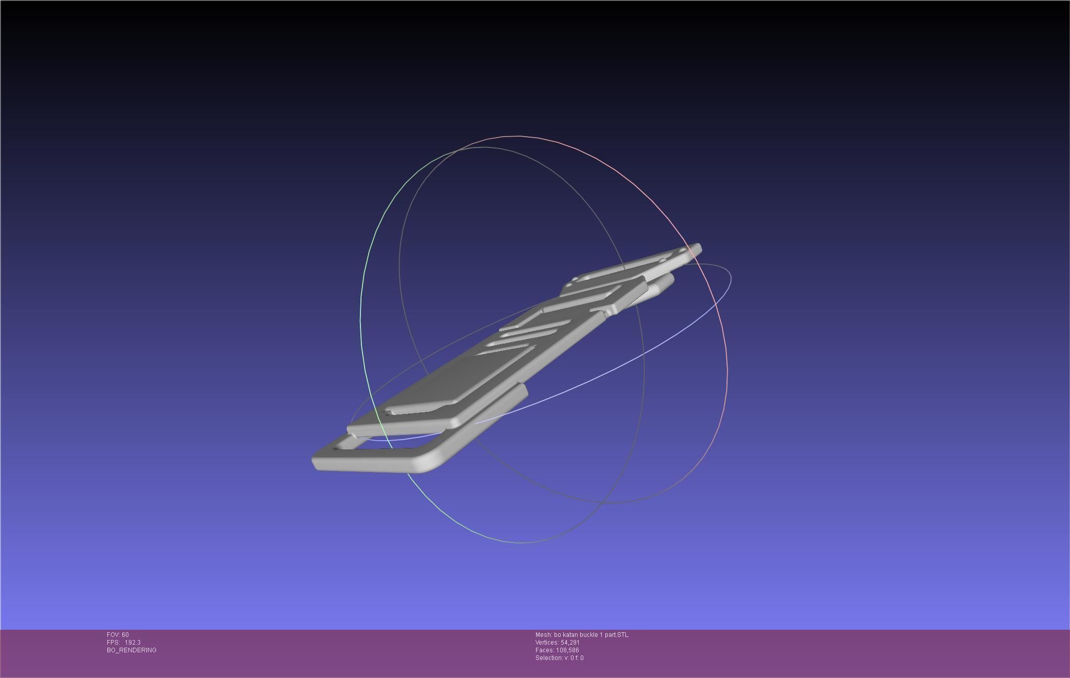 Star Wars The Mandalorian Bo Katan Belt Cover 3D print model_16