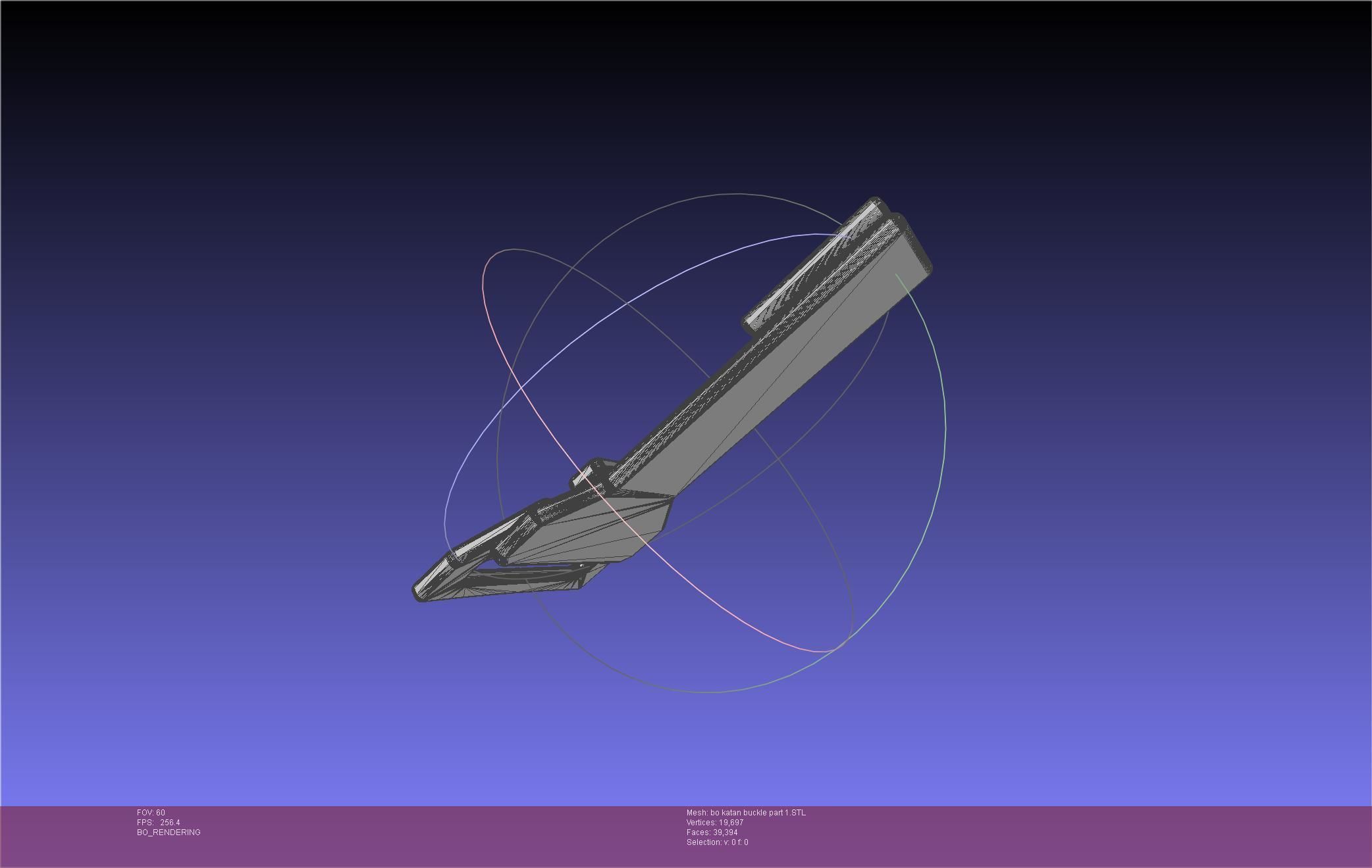 Star Wars The Mandalorian Bo Katan Belt Cover 3D print model_50