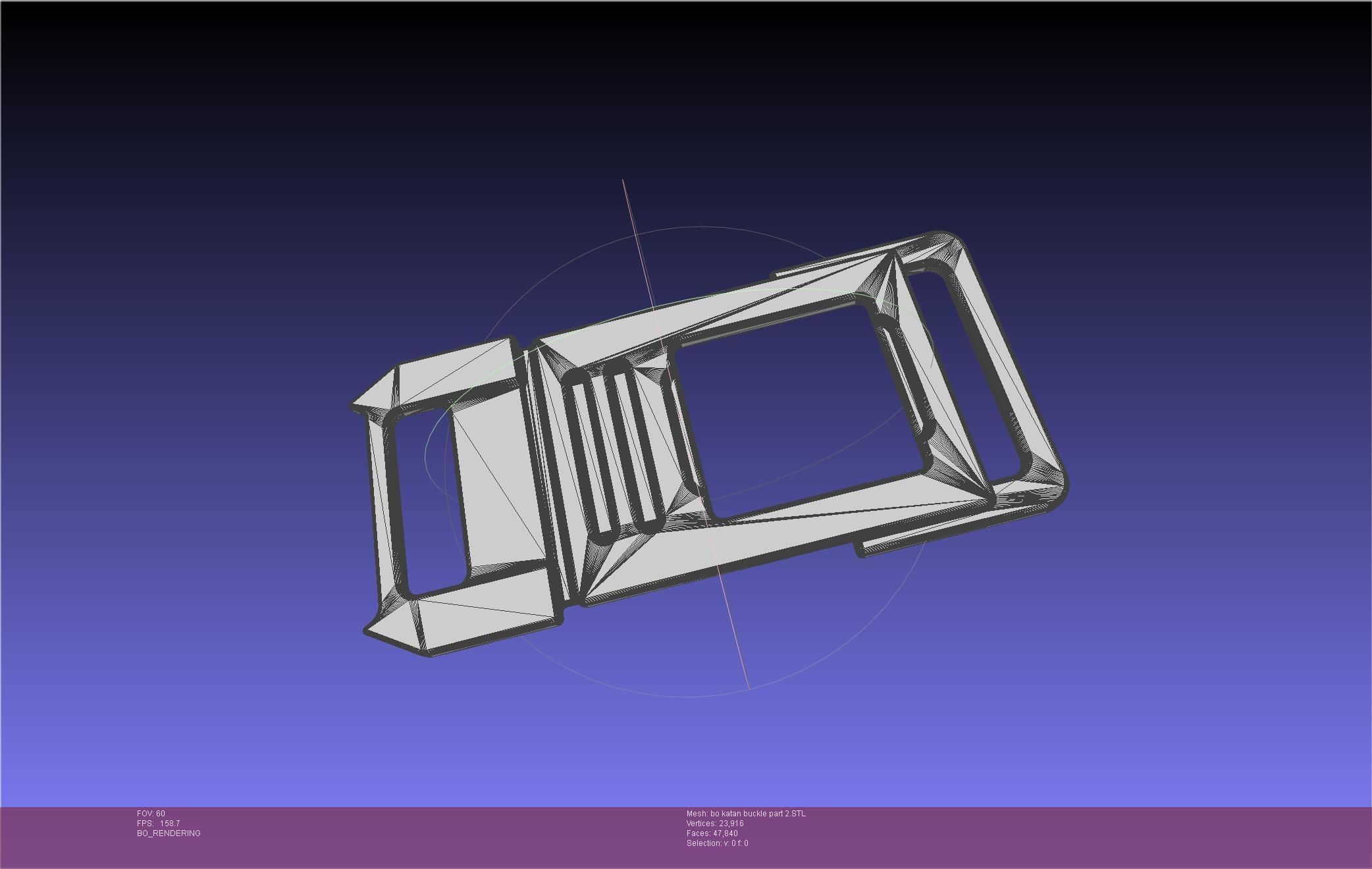Star Wars The Mandalorian Bo Katan Belt Cover 3D print model_67