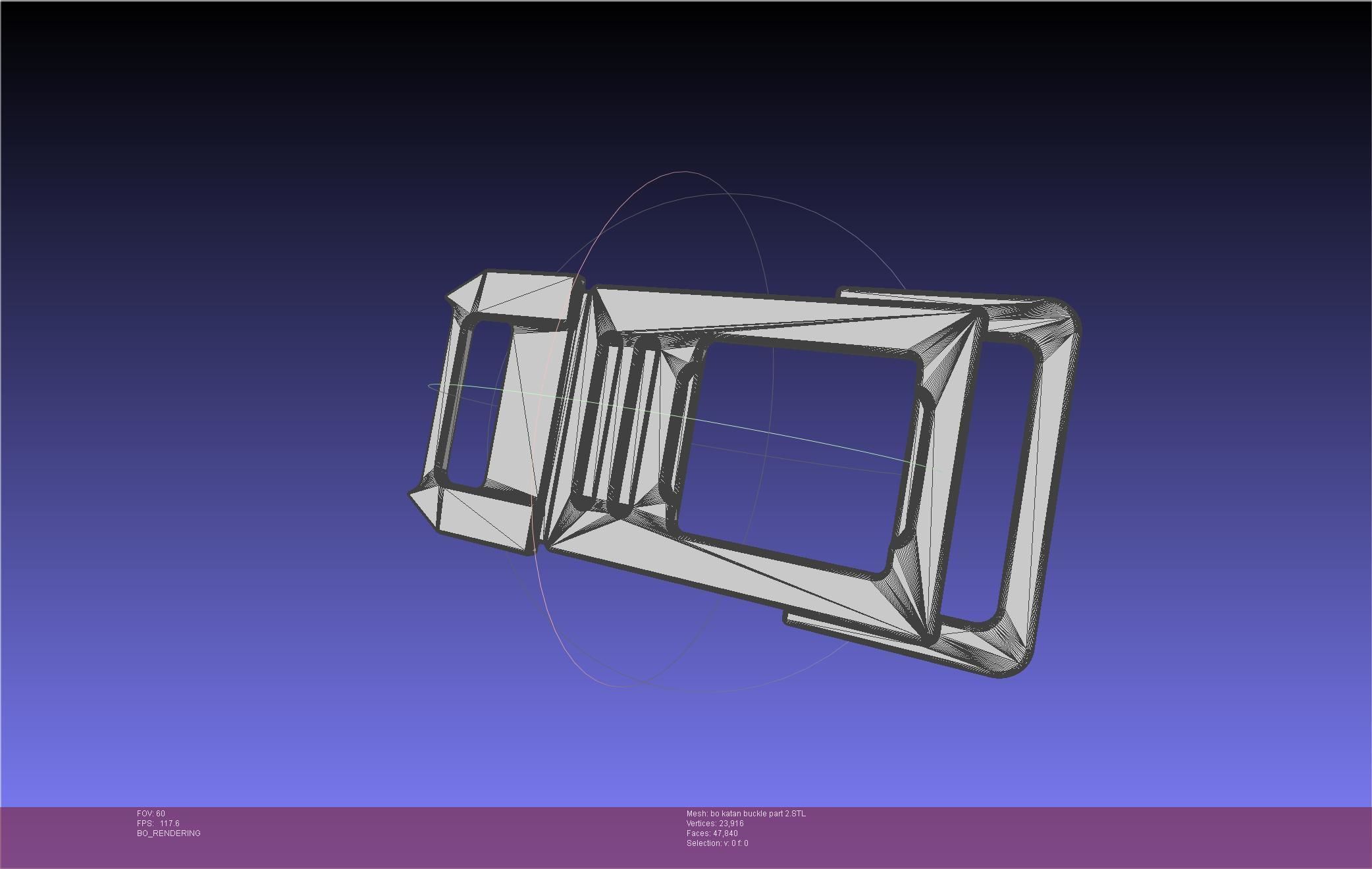 Star Wars The Mandalorian Bo Katan Belt Cover 3D print model_71