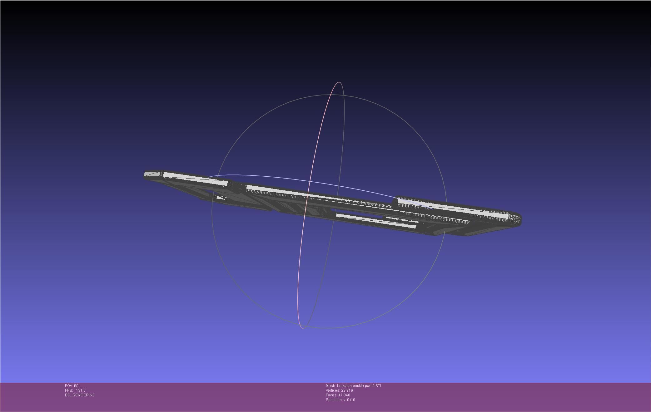 Star Wars The Mandalorian Bo Katan Belt Cover 3D print model_70