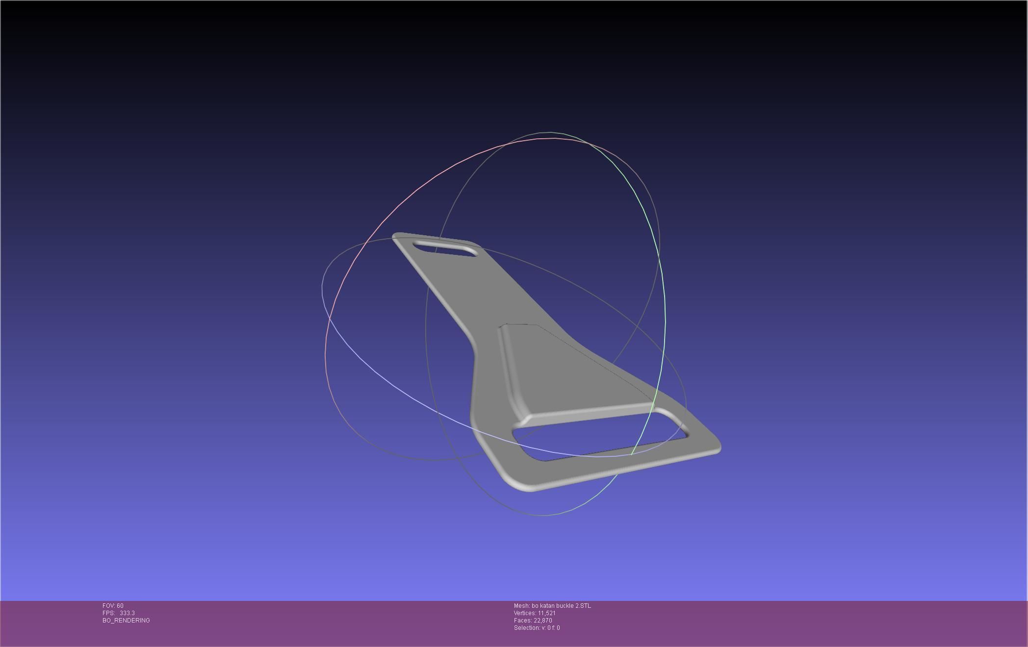 Star Wars The Mandalorian Bo Katan Belt Cover 3D print model_91