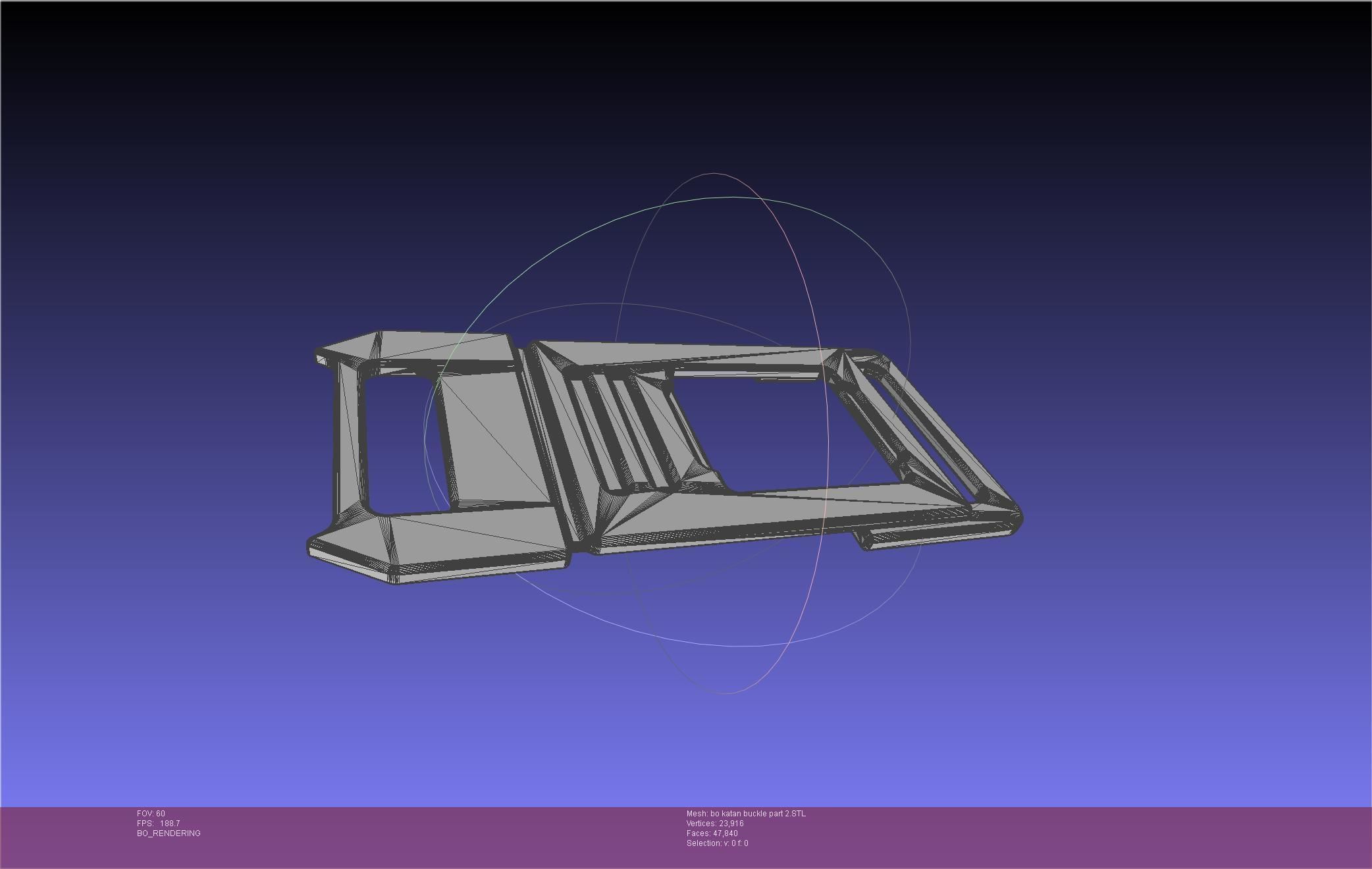 Star Wars The Mandalorian Bo Katan Belt Cover 3D print model_68