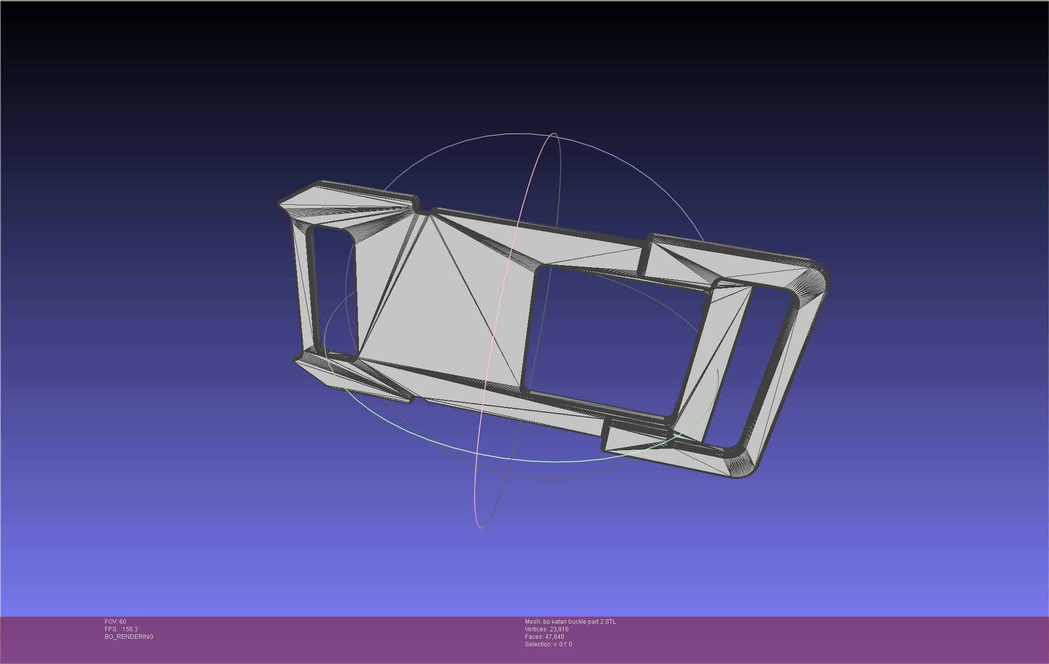 Star Wars The Mandalorian Bo Katan Belt Cover 3D print model_69