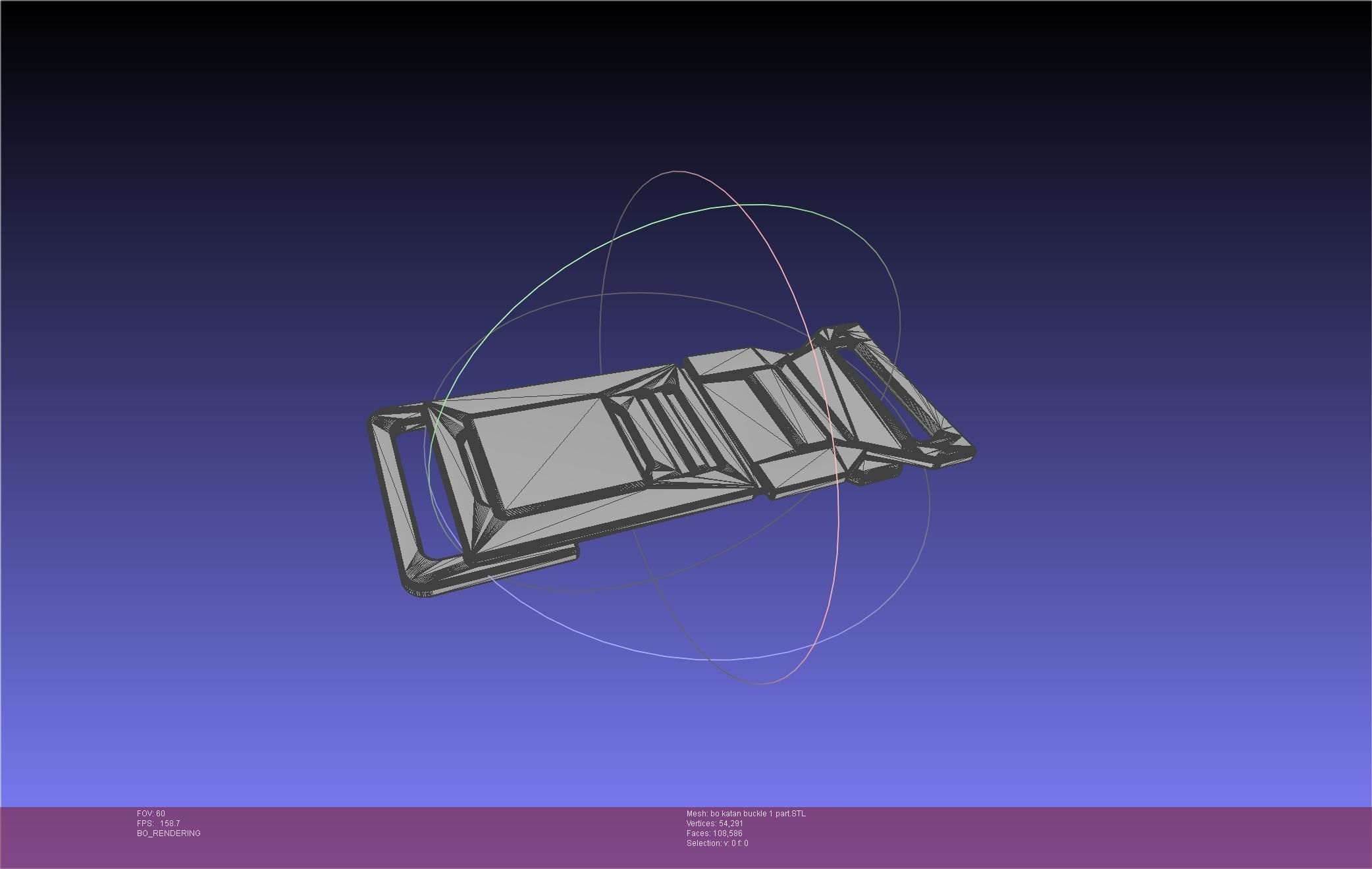 Star Wars The Mandalorian Bo Katan Belt Cover 3D print model_20