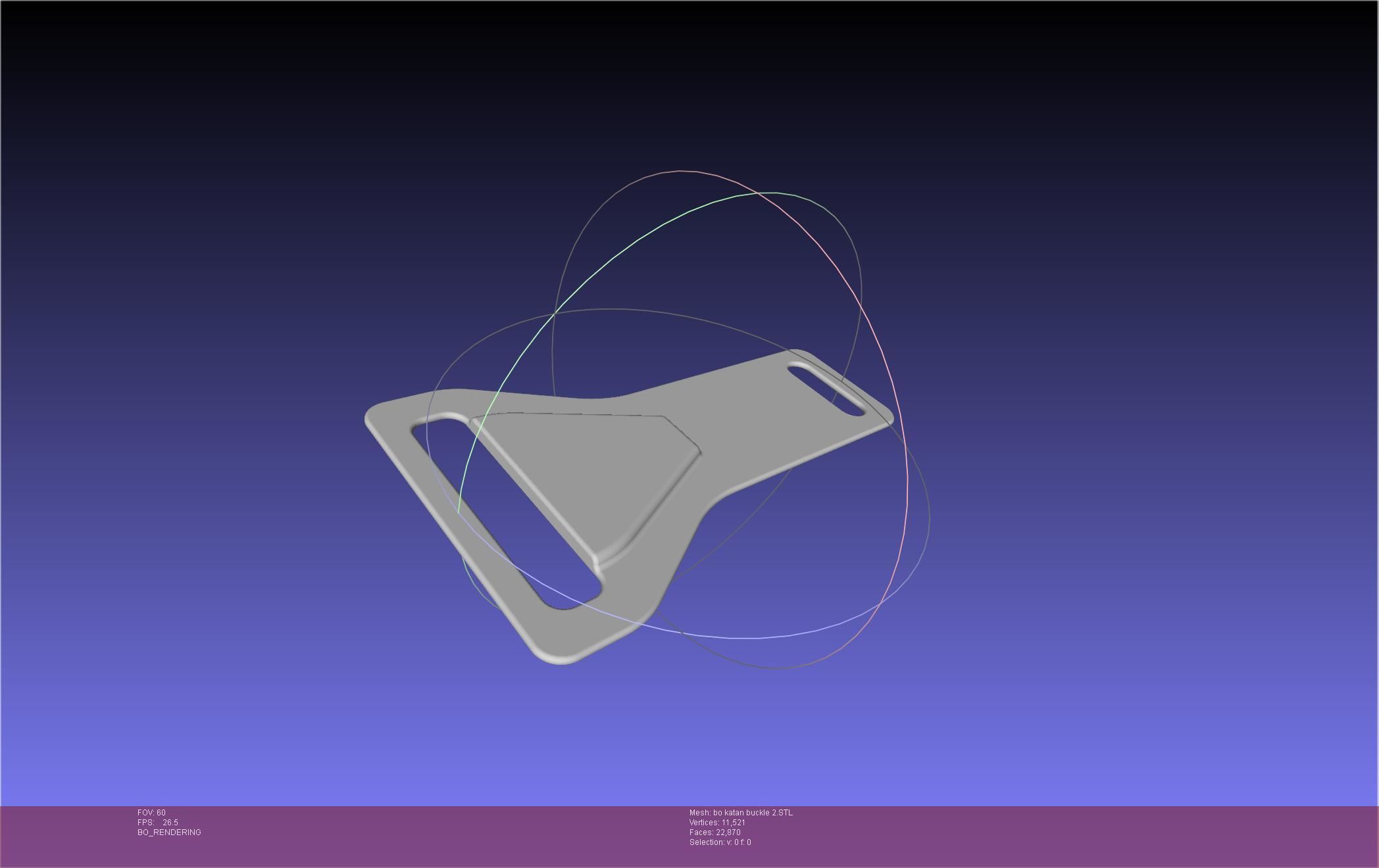 Star Wars The Mandalorian Bo Katan Belt Cover 3D print model_90