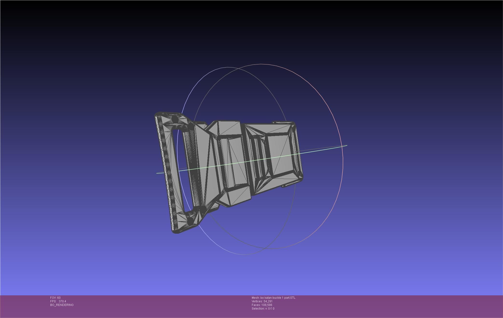 Star Wars The Mandalorian Bo Katan Belt Cover 3D print model_22