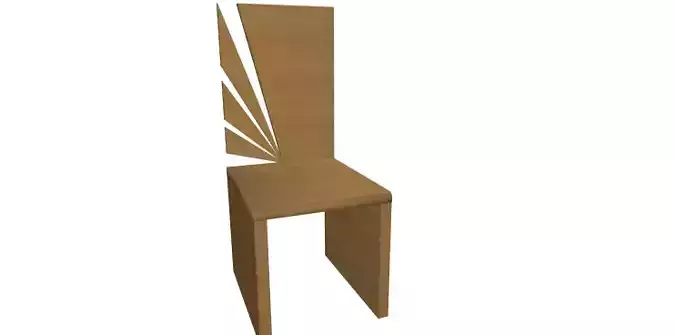 Wooden chair 