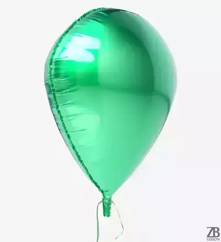 Waterdrop Foil Balloon 3D model