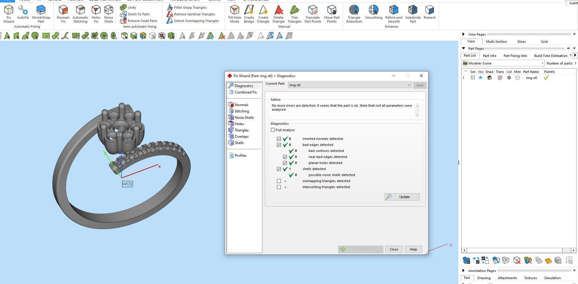 Diamond ring F2 3D print model_15