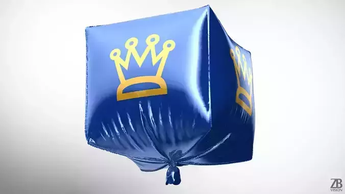Cube Balloon 3D model