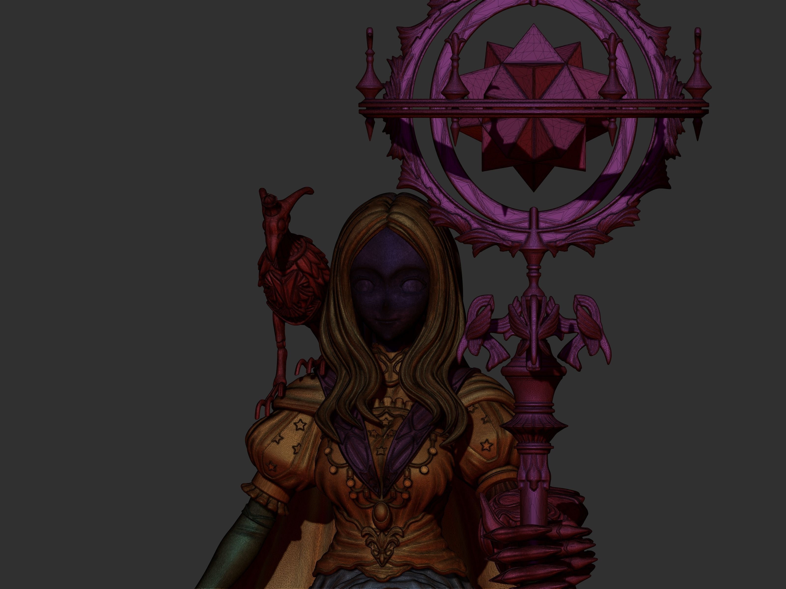 leonardo da vinci fgo 3D print model_13