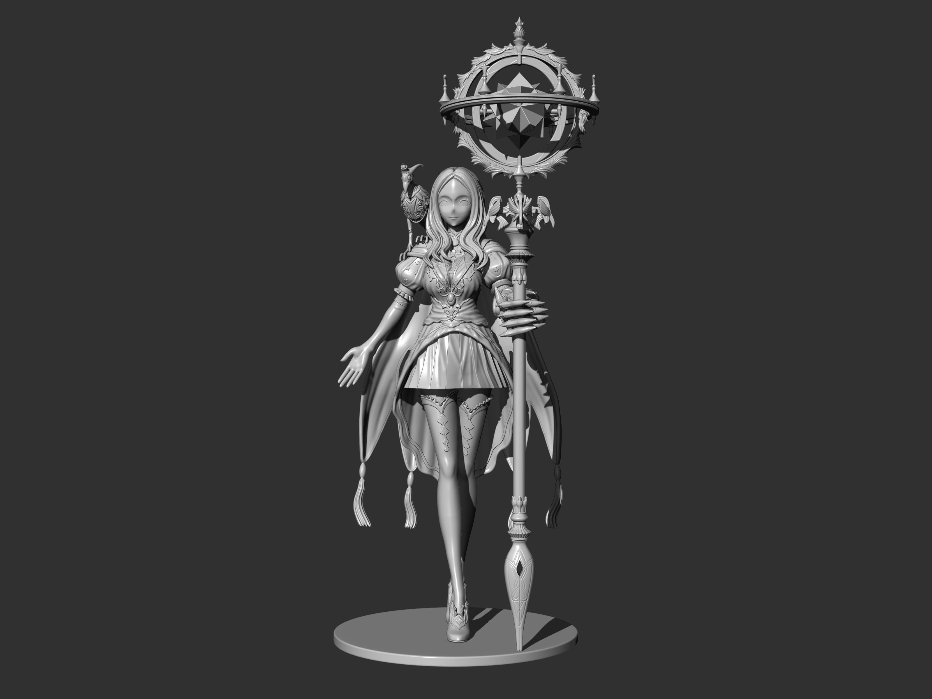 leonardo da vinci fgo 3D print model_8