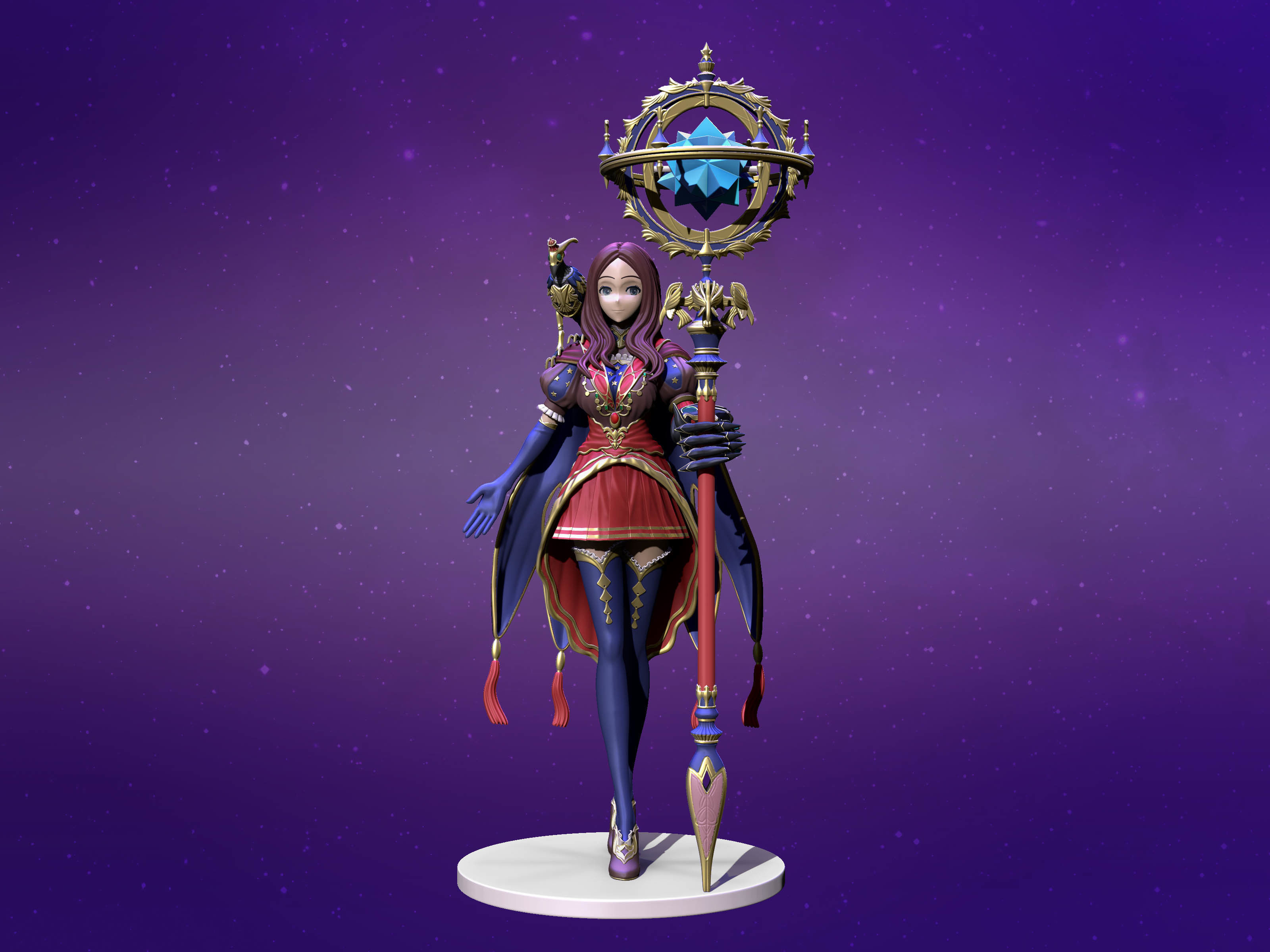 leonardo da vinci fgo 3D print model_2