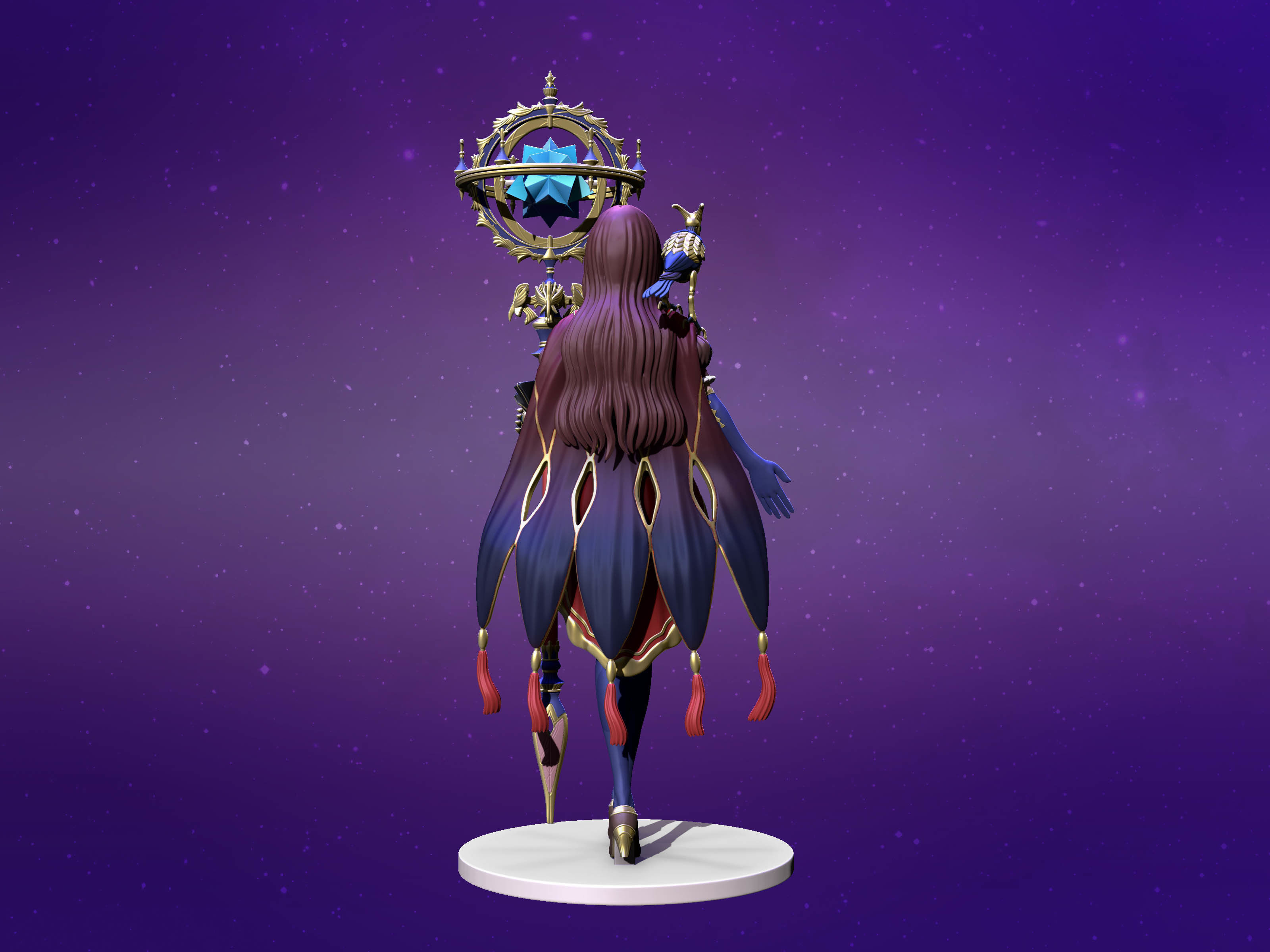 leonardo da vinci fgo 3D print model_4