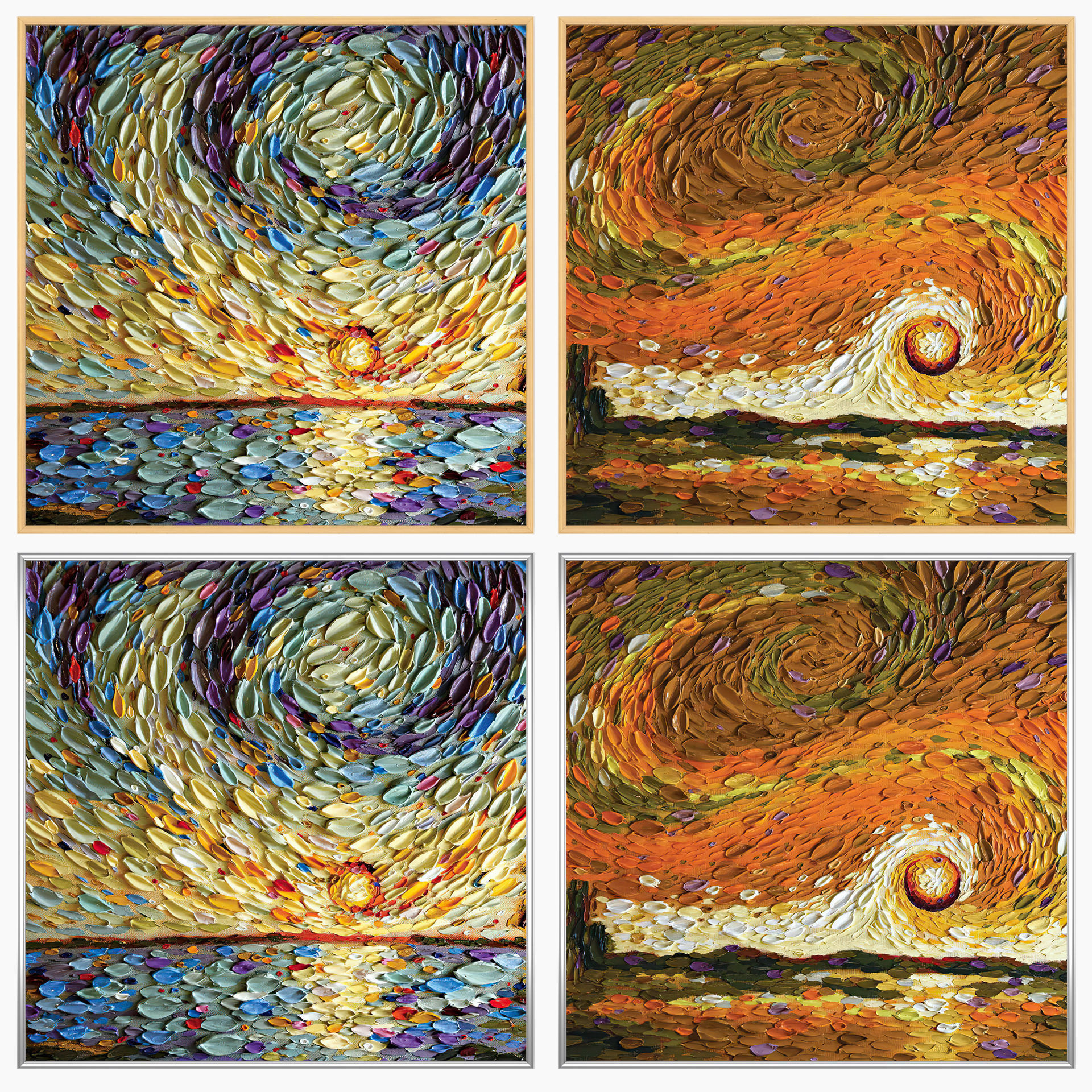 Wall Art Set 3661 3D model_2