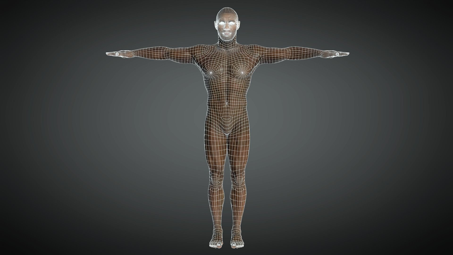 AAA Realistic Male Character 02 Low-poly 3D model_15